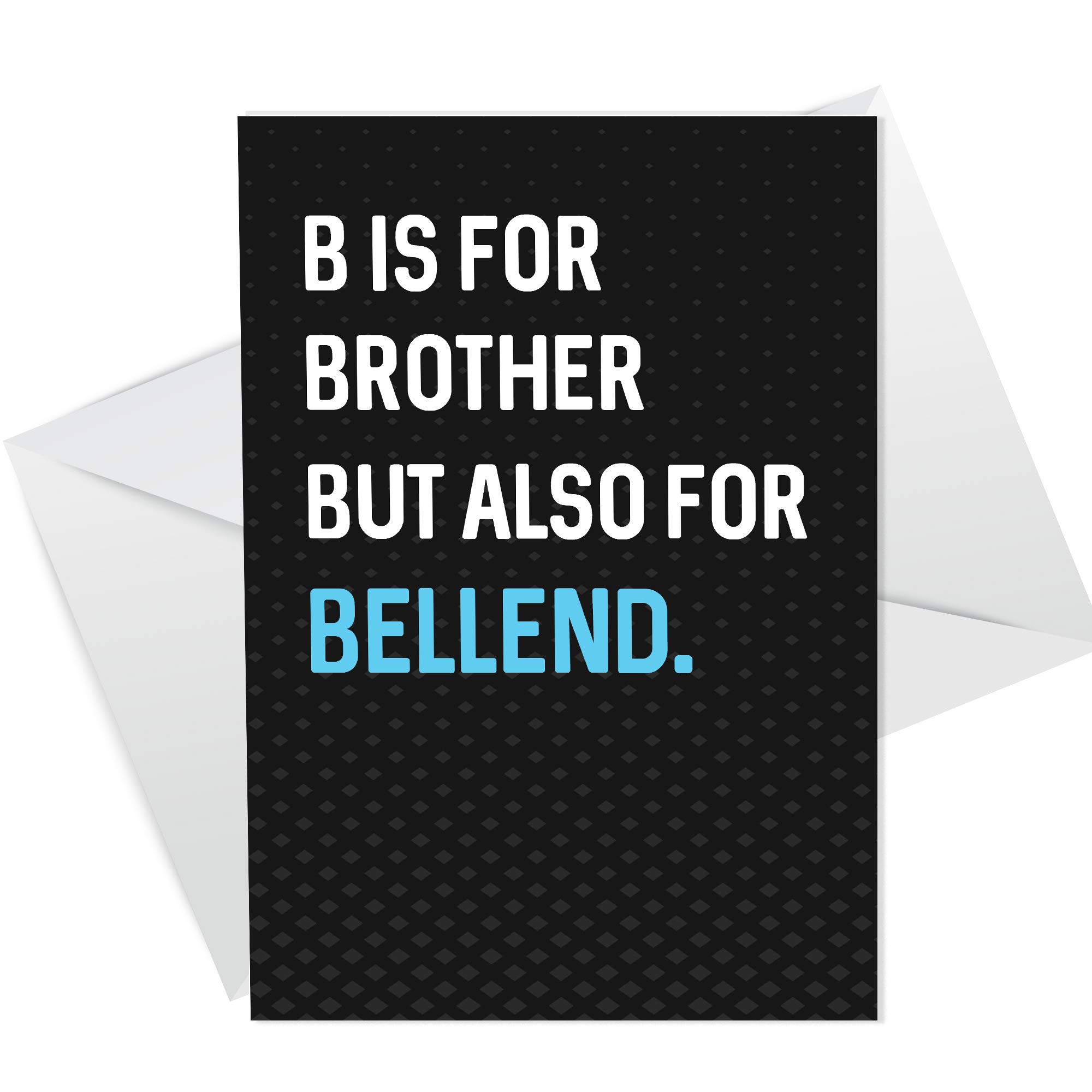 Funny Card For Brother Birthday Rude Birthday Card For Him From Sister