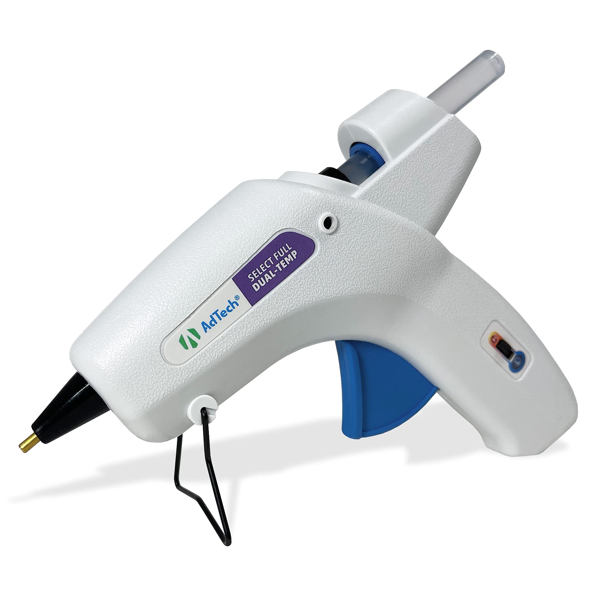 AdTech Dual Temp Removable Cord 2Temp Select Hot Glue Gun Full Size, White