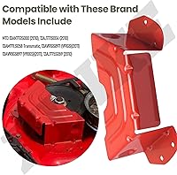 Vista 7 de 783-06424A-0638 - Cubierta protectora de correa de polea de husillo de cubierta compatible con MTD & Troy-Bilt & Craftsman cortacésped con cubiertas