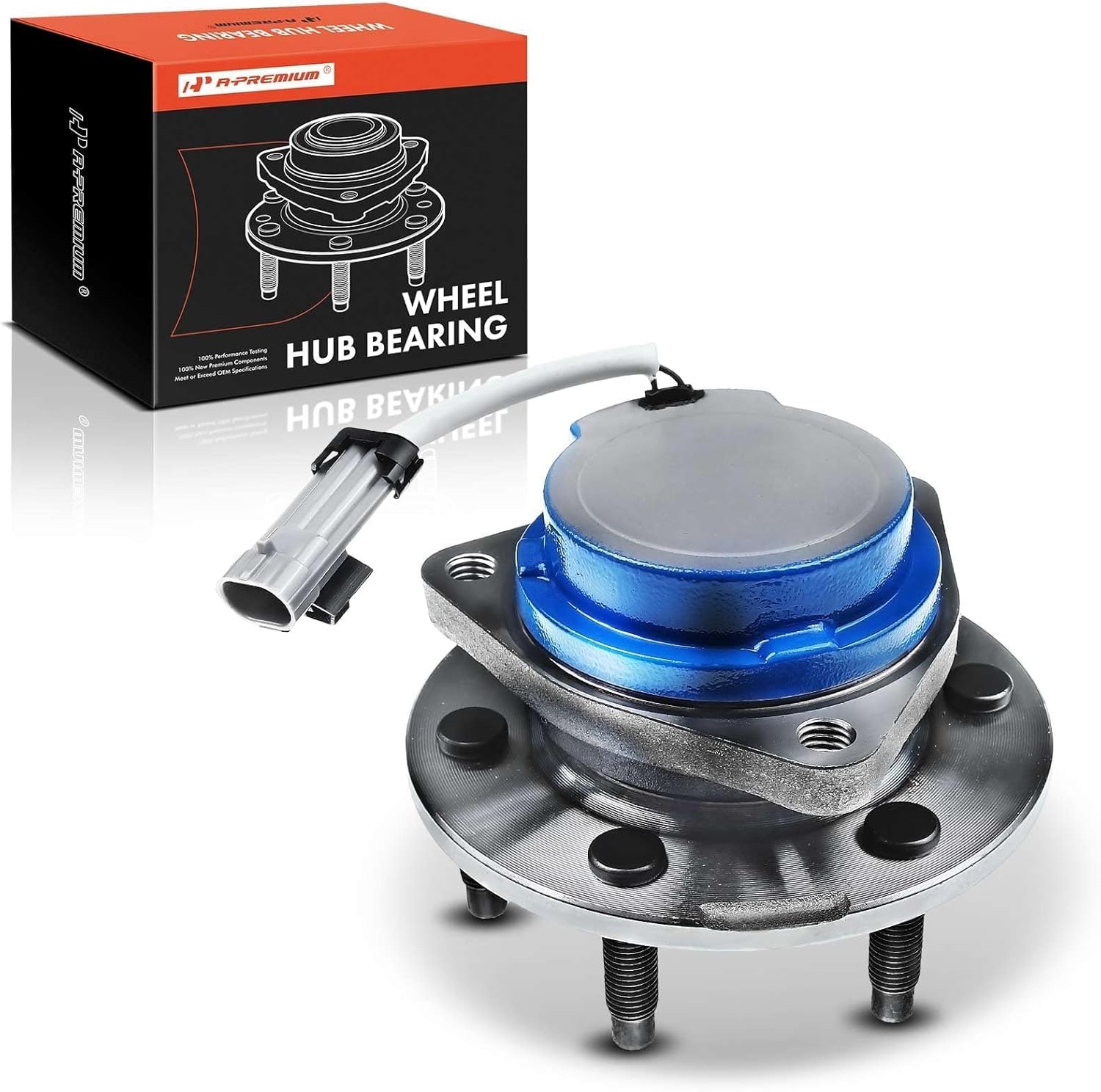 A-Premium Wheel Bearing and Hub Assembly Compatible with Chevrolet Uplander & Pontiac Montana & Buick Terraza & Cadillac CTS SRX STS, FWD RWD Only, with 6-Lug