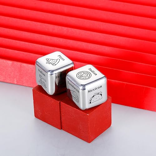 Miniatura 5 de VANLOVEMAC Regalos de aniversario para él, ella, regalos de noche para novio, novia, decisor de comida, 11 aniversario, regalos de boda para marido,