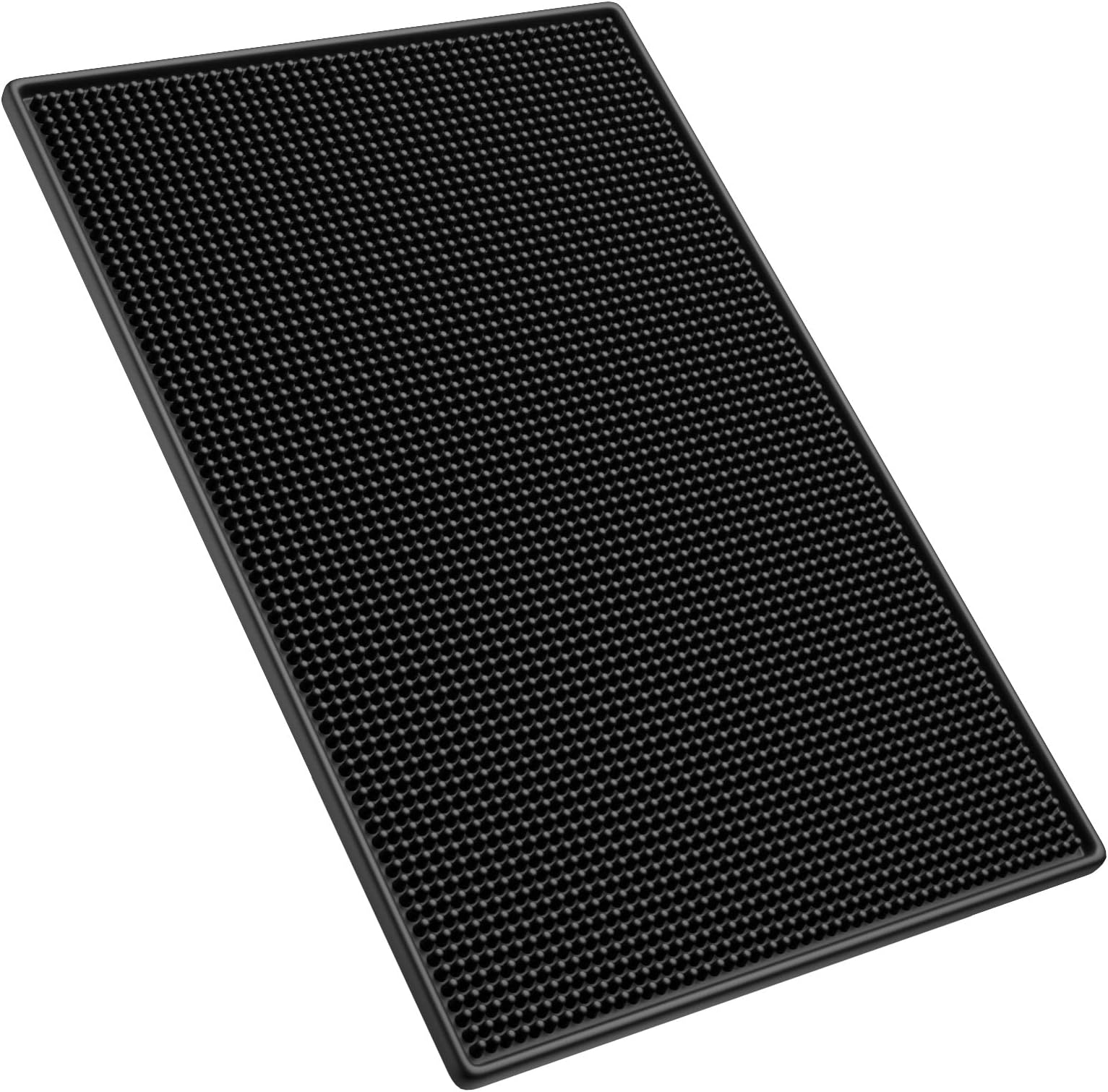 Barber Station Mat for Hair Styling Tools, Heavy Duty Non-Slip Bar Service Mat, Flexible Rubber Mat for Clippers Salon Tools, Professional Salon and Barbershop Work Station Pads