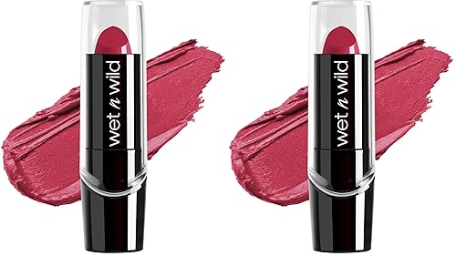 Vista 16 de Wet n Wild - Lápiz labial con acabado sedoso, color labial hidratante rico y acumulable, formulado con vitaminas A, E y macadamia para una Un breve