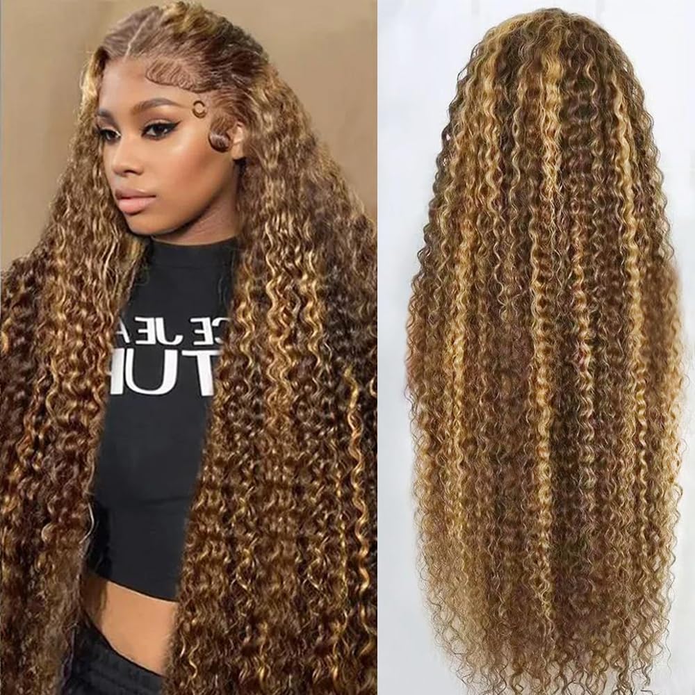 30inch Highlight Ombre Lace Front Wig Human Hair 13×6 HD Honey Blonde 4/27 Deep Wave Lace Frontal Wigs Glueless Wigs Human Hair 30inch Highlight Ombre Lace Front Wig Human Hair 13×6 HD Honey Blonde 4/27 Deep Wave Lace Frontal Wigs Glueless Wigs Human Hair