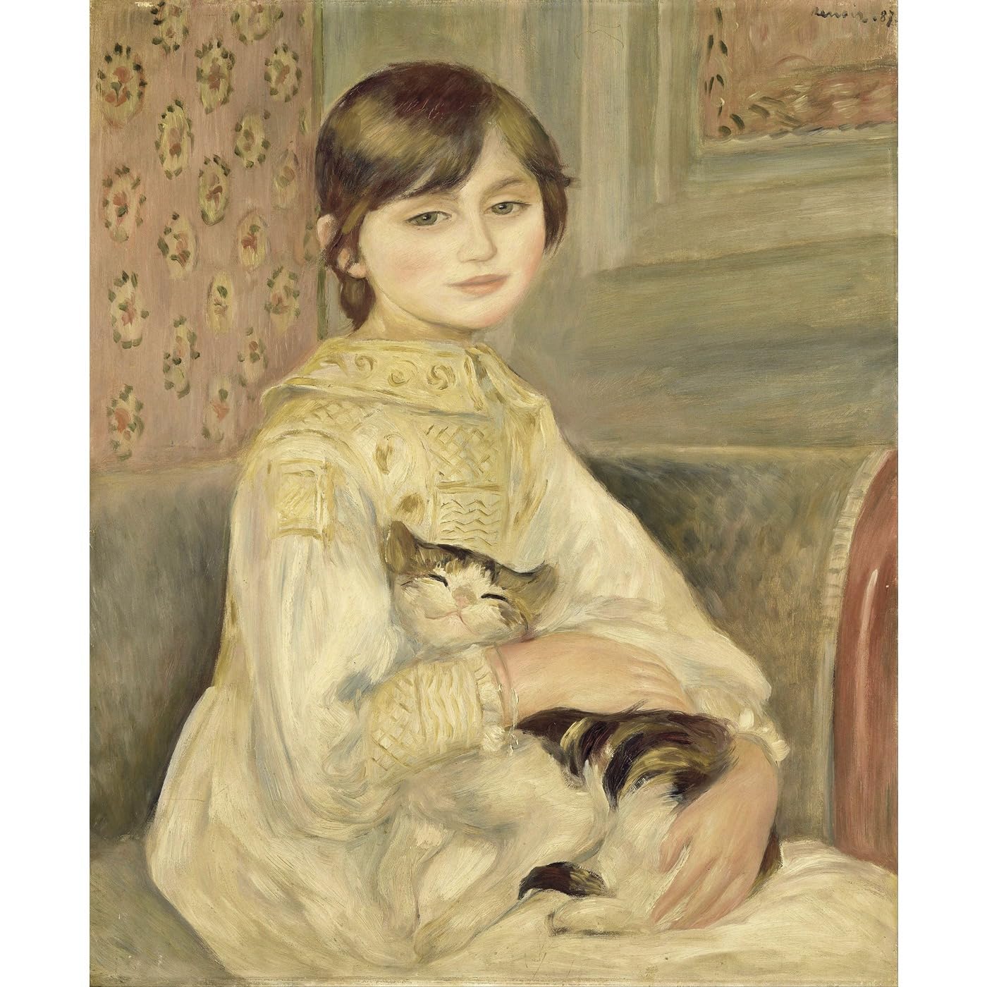 Julie Manet de Renoir grande impression giclée pour salon élégant - 2