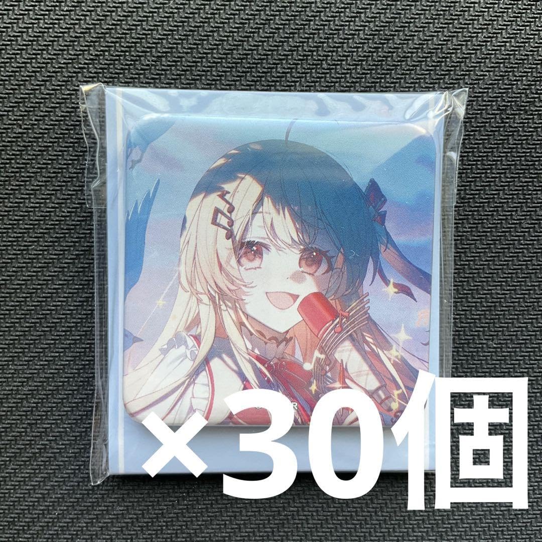 Amazon.co.jp: ホロ 音乃瀬奏 誕生記念2024 スクエア缶バッジ 30個  