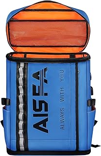 [AISFA] リュック メンズ 防水 バックパックスクエア リュックサック 17インチ PC ビジネスリュック ラップトップバック 2層式 拡張機能大容量 靴/弁当収納 通勤 学生 バッグ USB充電ポート付き30L アウトドア旅行 男女兼用 多機能 通気性