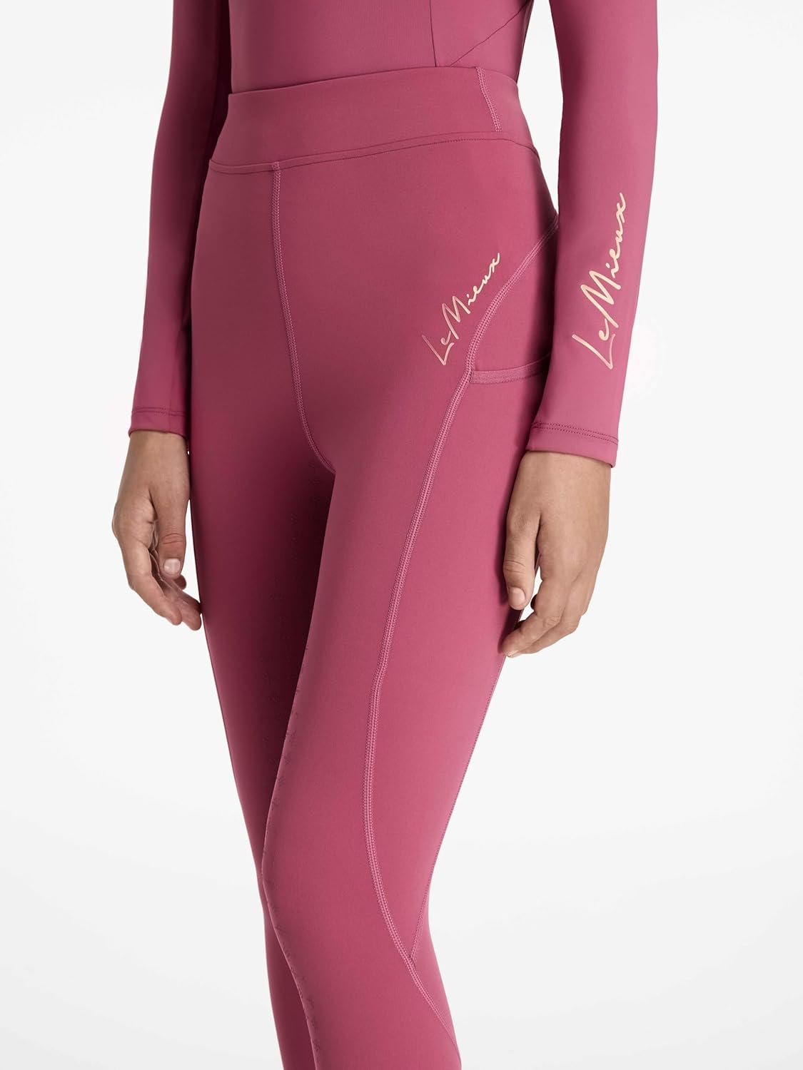 LeMieux Young Rider Bijoux Pull On's - Childrens Equestrian Horseback Riding Breeches