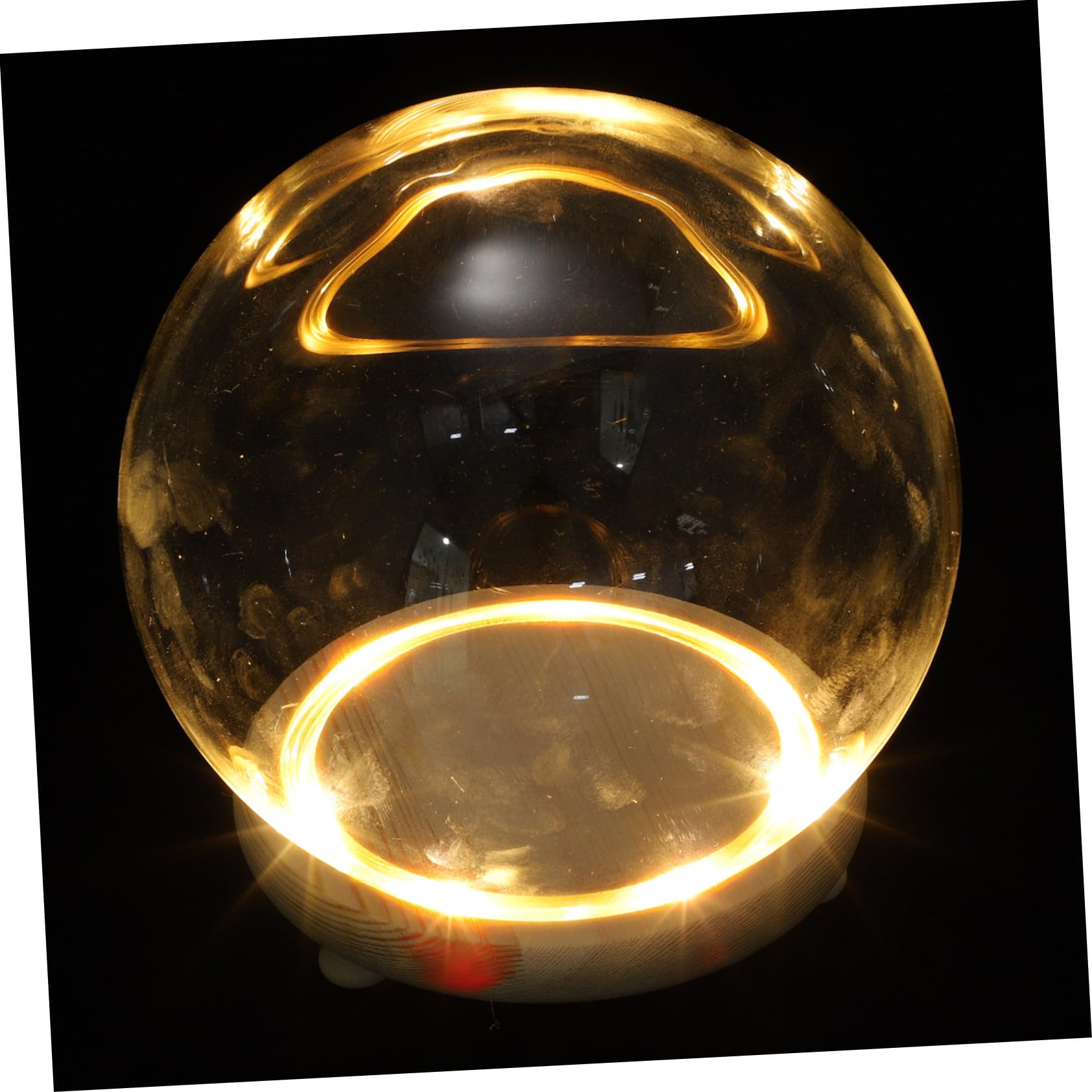 1 Set Mikro-Landschafts-Ornament, LED-Kerzen, Mini-Kerzen, kleine Behälter, LED-Lichterkette, Cupcakes, Behälter, kleiner Monitor-Becherhalter für Auto, Holzdekoration, Holzglasabdeckung,