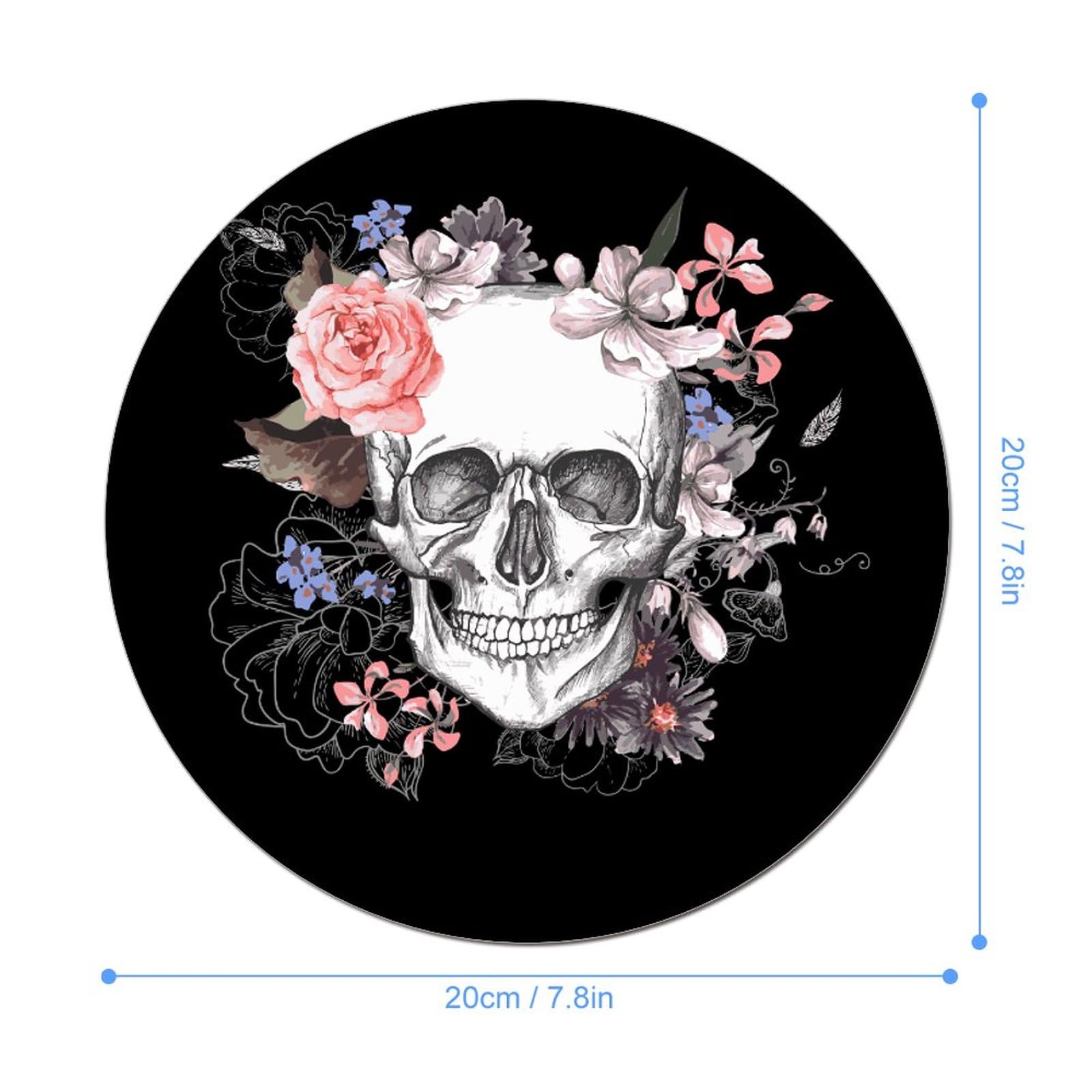 Amazon.co.jp: マウスパッド スカル ドクロ柄 髑髏柄 かわいい