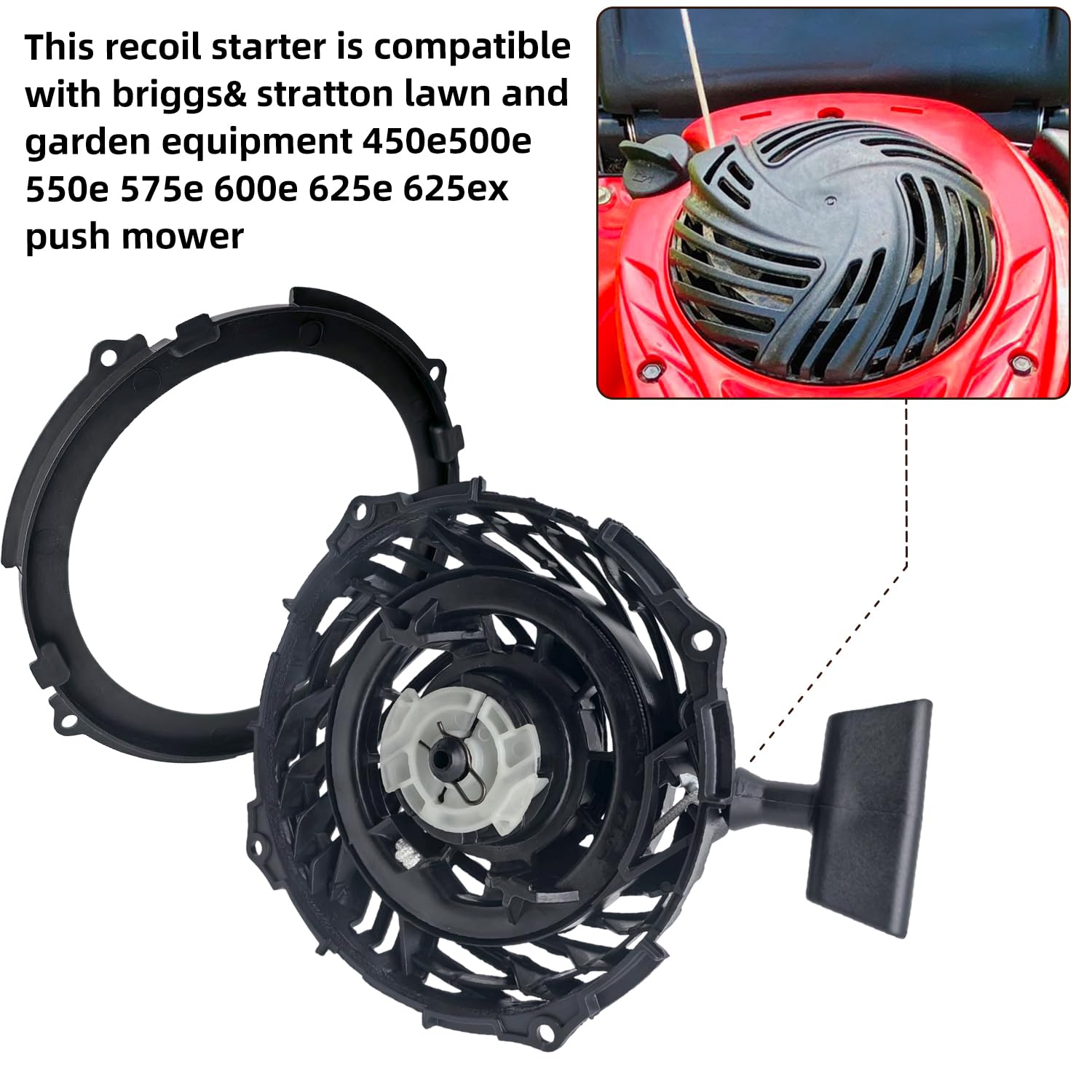 deawater Rozrusznik Pull Recoil do Briggs & Stratton 593961 590588 591139 593959 części zamienne