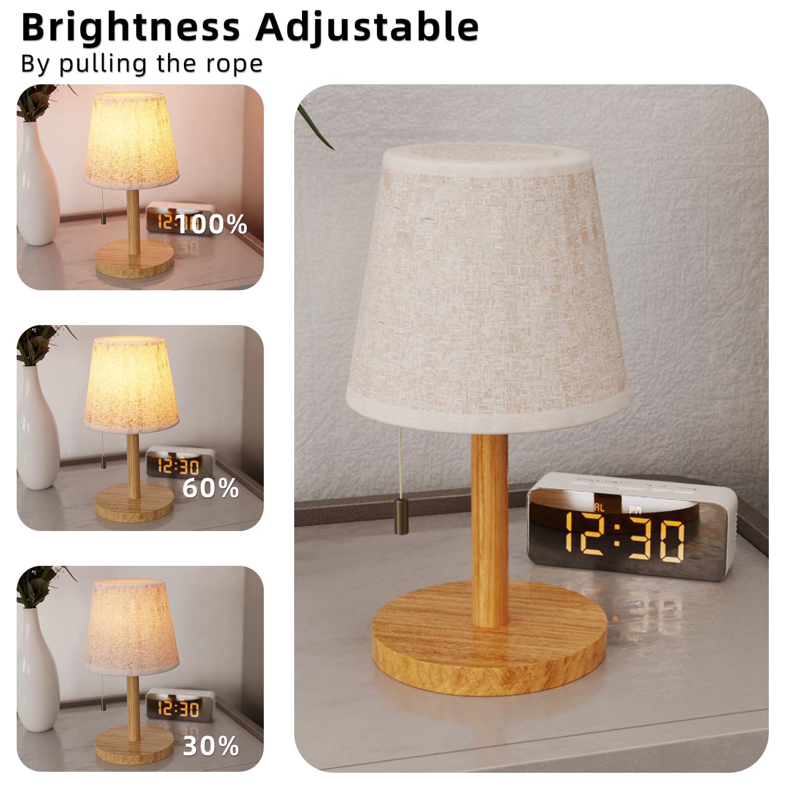 Lampe De Table Solaire Extérieure Postlucky - LED 8 Couleurs - Télécommande - IP44 Étanche - Pour Jardin, Camping, Terrasse
