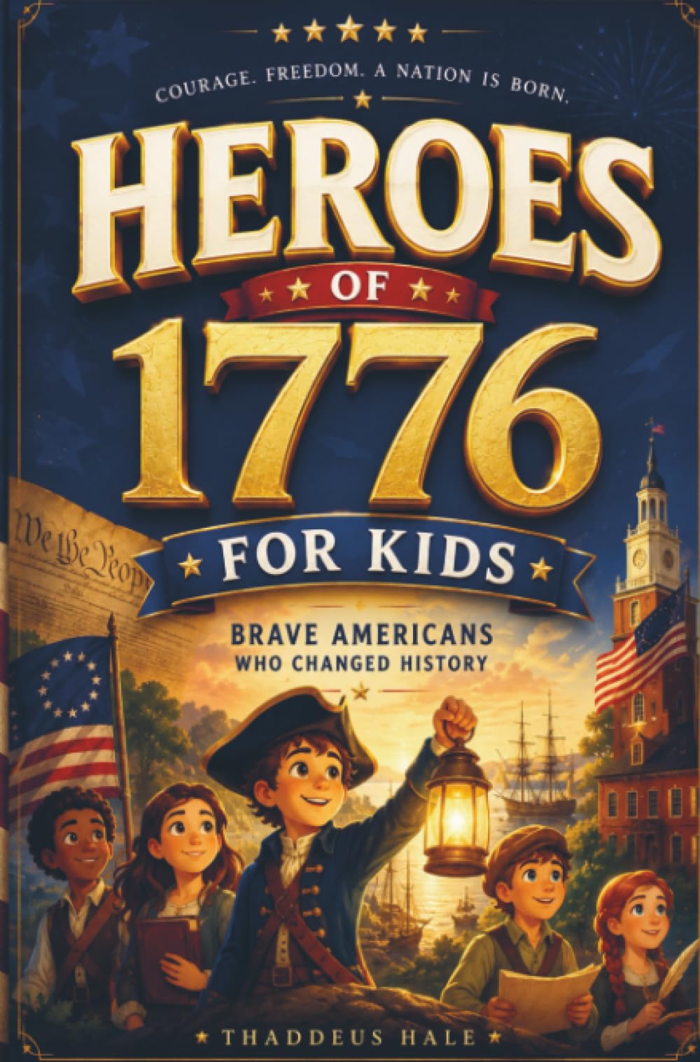 HEROES OF 1776 FOR KIDS: Brave Americans Who Changed History