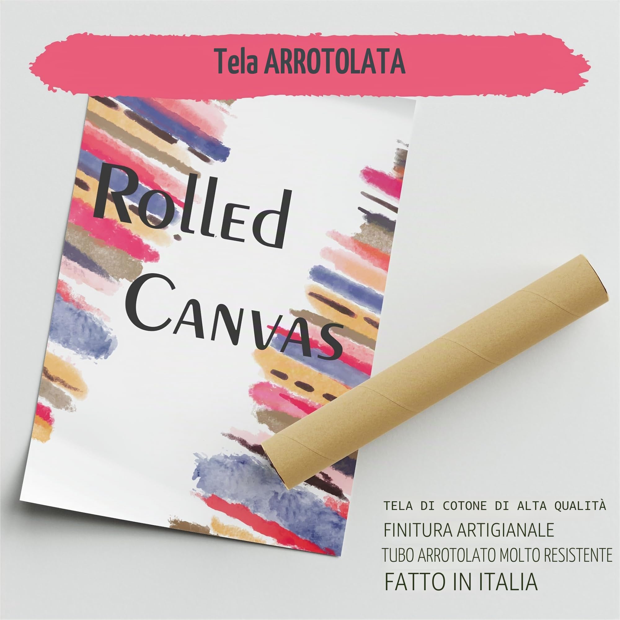 Artis Laboratory PosterAndy Warhol Riproduzione Vesuvio Napoli 100x150cm - Stampa su Tela Artistica SENZA CORNICE, Quadri Moderni Soggiorno, Arredo Casa Ufficio, Eco-Friendly, Made in Italy