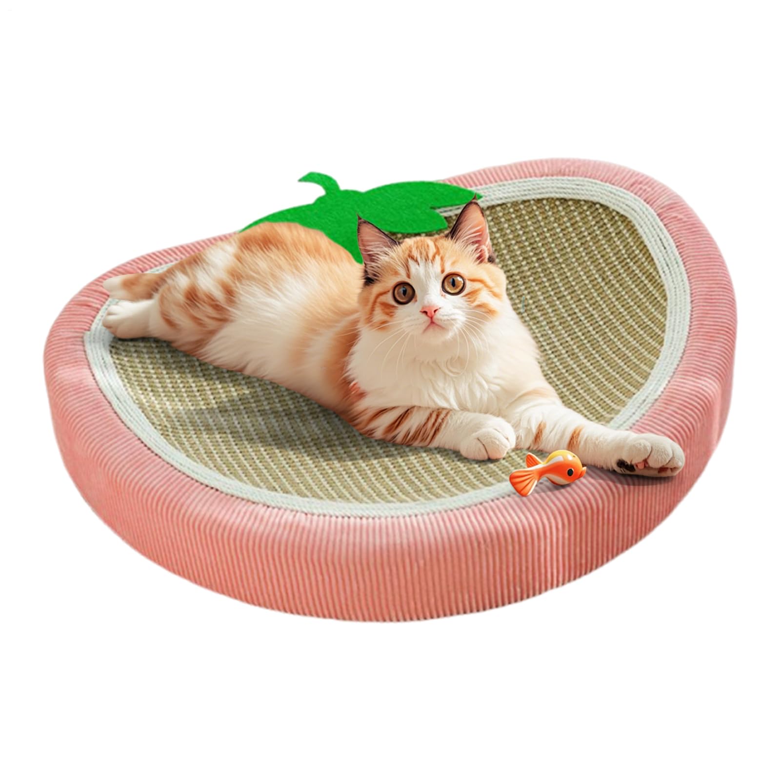 Tabla Rascadora para Gatos Colchoneta para Mascotas Protector de Muebles | Almohadilla Rascador Fresa Sisal Cama Para Gatos Interior Sofá Pared Alfombra Suelo Silla Puerta Gatito Perro Pequeño