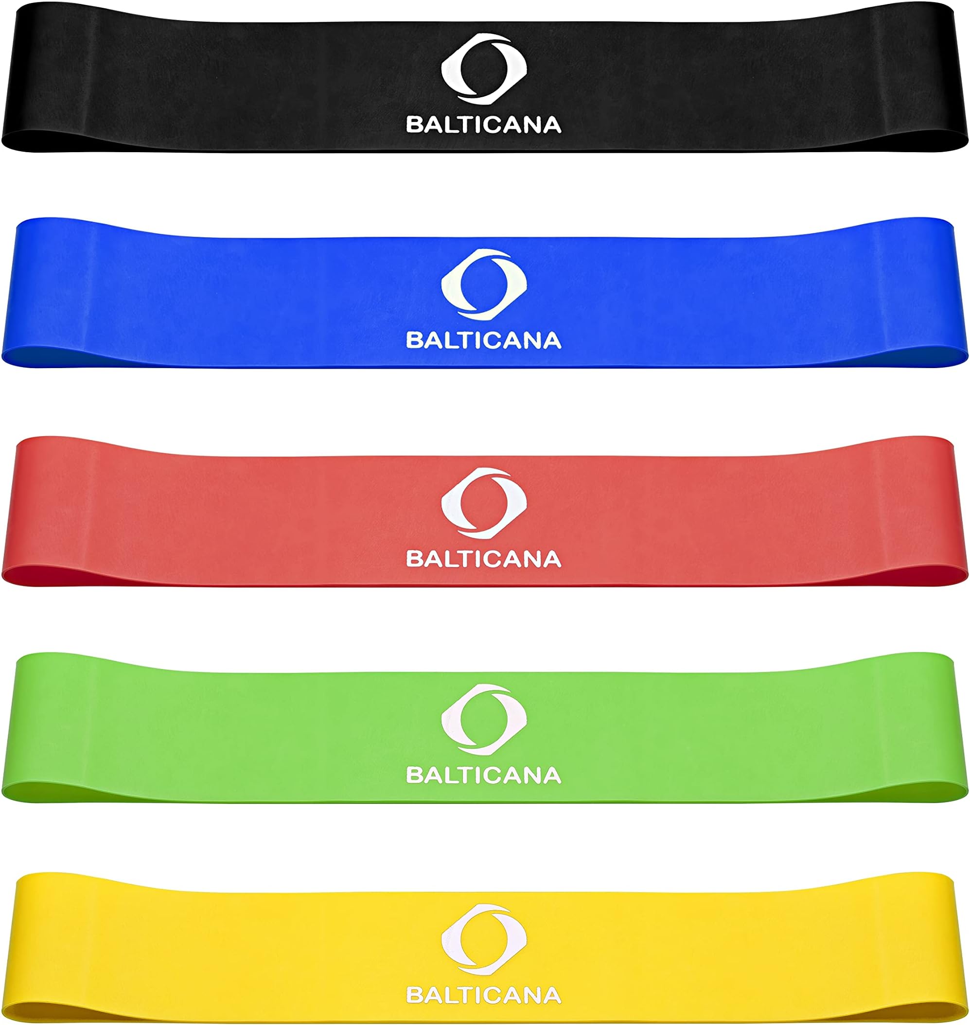 BALTICANA Resistance Bands, Pull-up Eco-Friendly, Ideal for Power Lifting, Muscle toning, CrossFit, Yoga, Stretch Mobility, Loop Resistance Bands for all genders.
