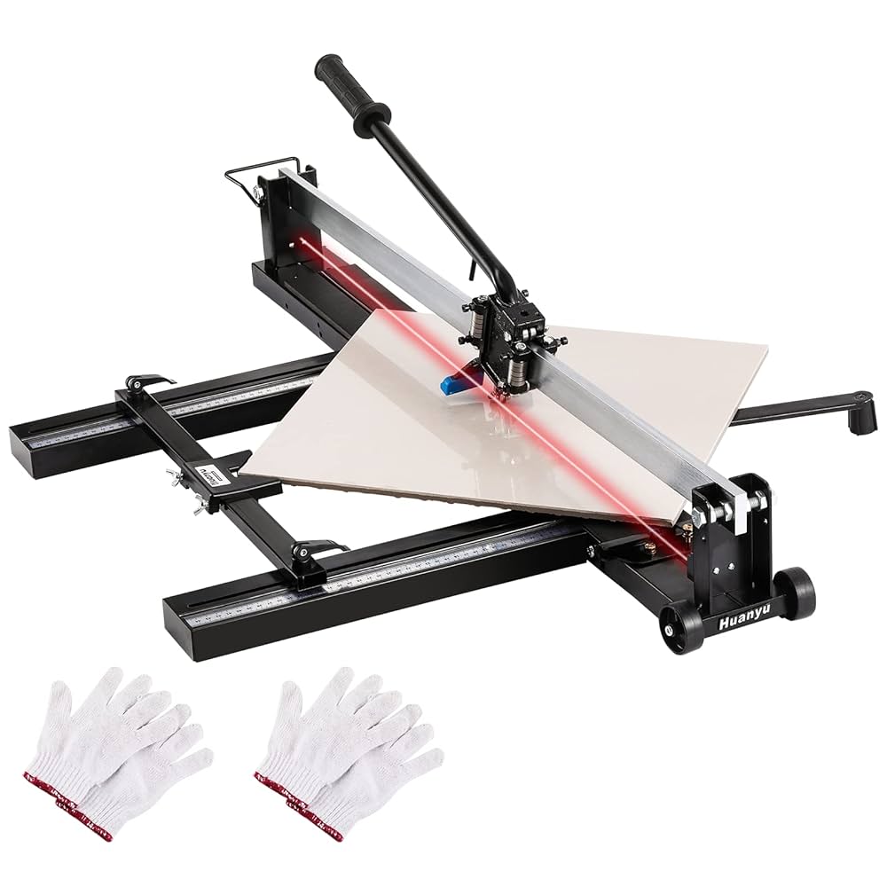 Amazon | Huanyu タイルカッター 位置決め装置 手動タイル切断機