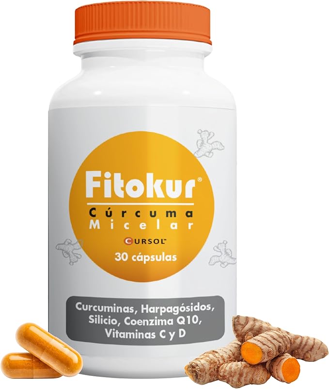 Fitokur de Margan Biotech: Complemento para la Salud Osteoarticular con Cúrcuma y Coenzima Q10