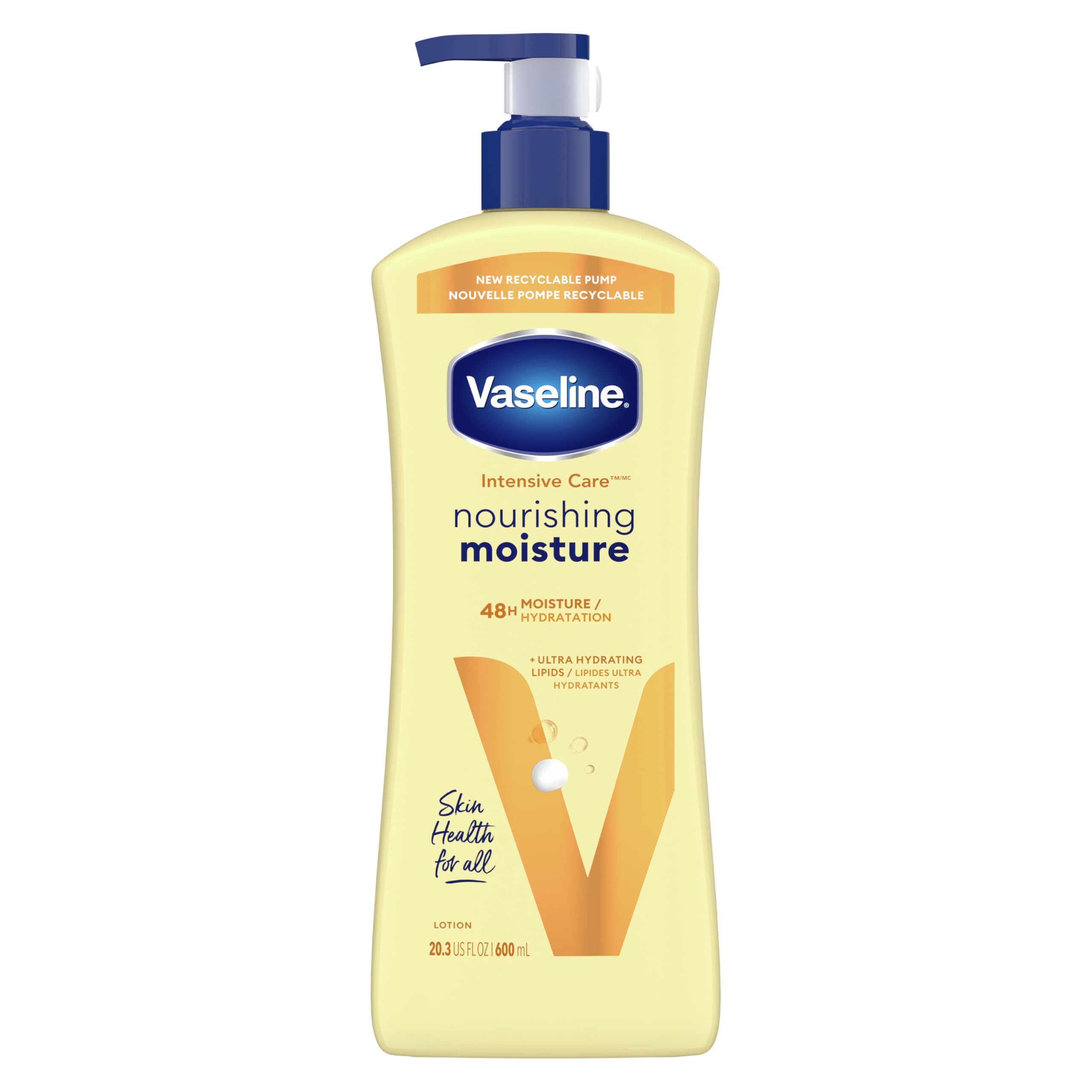 Total Moisture Conditioning Body Lotion by Vaseline for Unisex