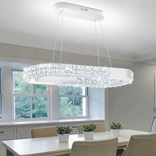 Miniatura 15 de Gran araña de anillo dorado moderna LED de 5 anillos de cristal para techos altos Vestíbulo Escalera de arañas D12''+20''+28''+35''+43'' Oro