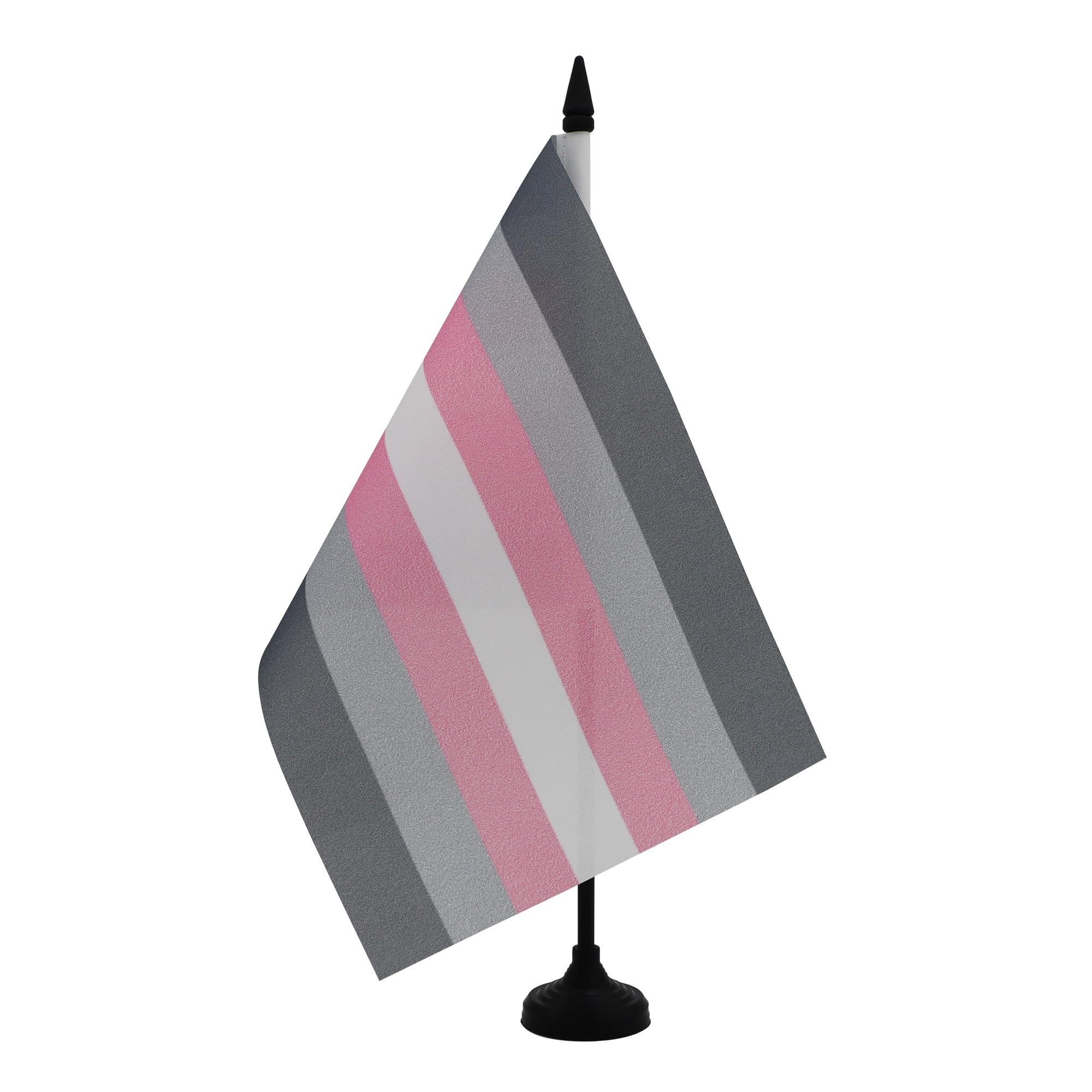 AZ FLAG Demigirl pride Table Flag 21x14 cm 100D Polyester Plastic Base