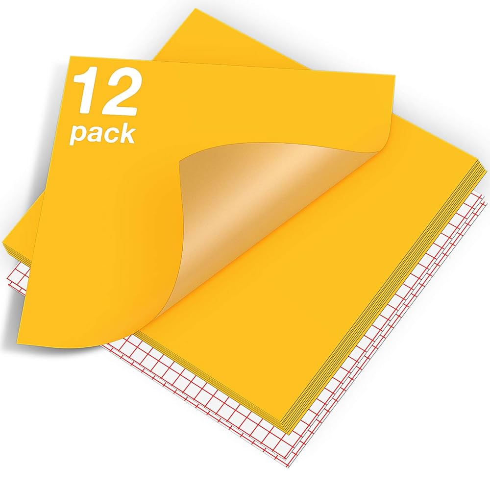 Rwraps Classic Tile Yellow Matte Vinyl Film Wrap 59in X 16ft Vinyl Vehicle Car Film Sheet Roll