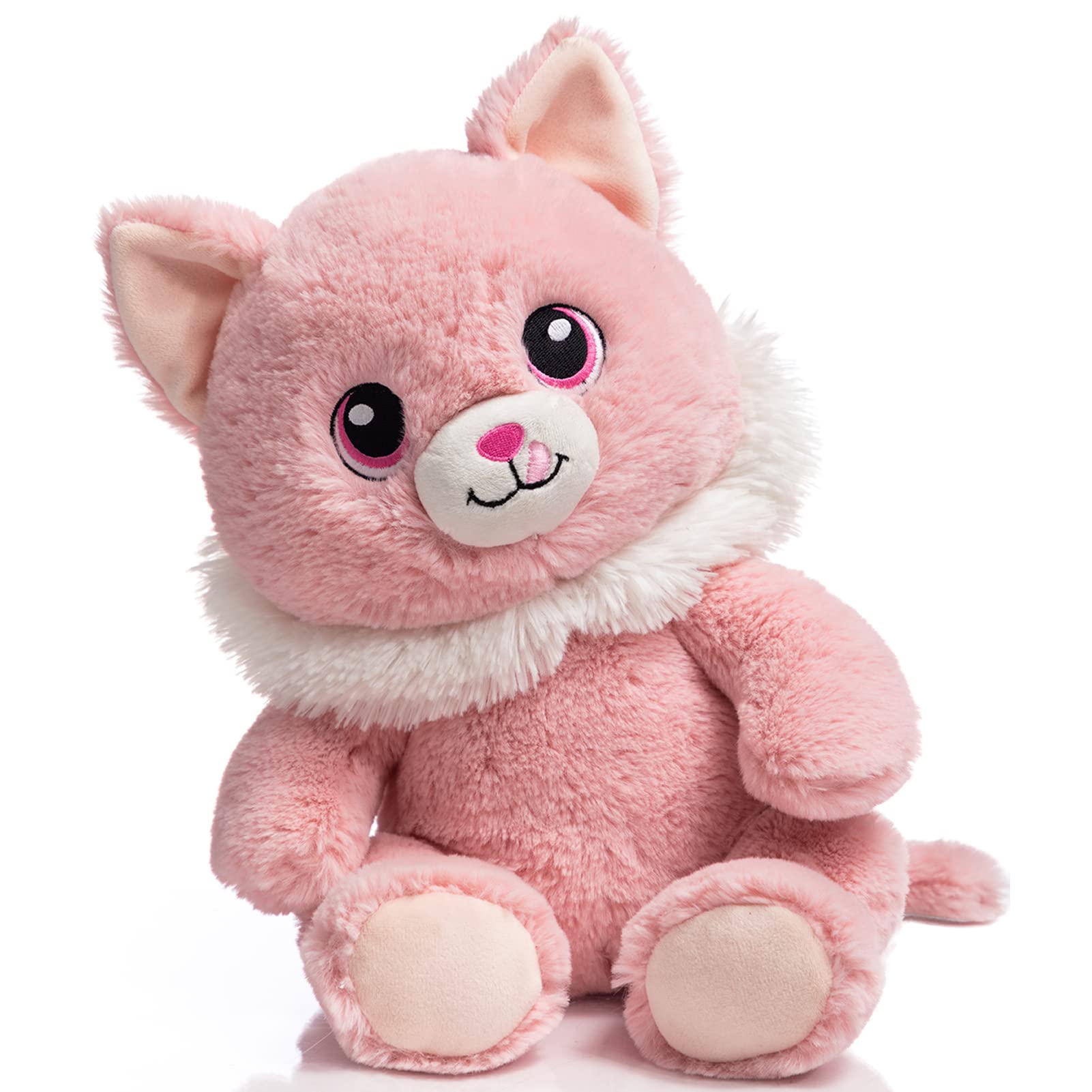 pink cat stuffed animal