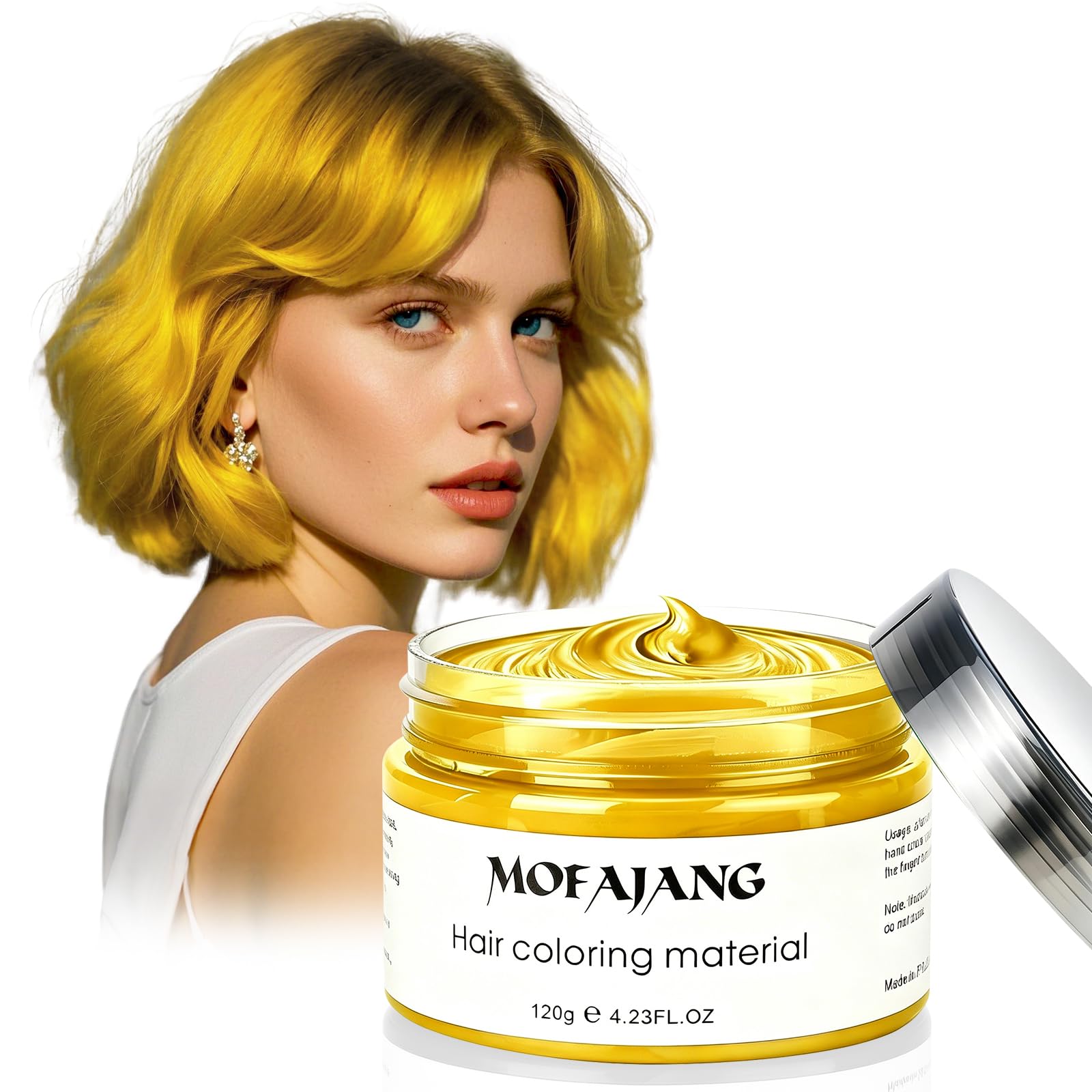 Amazon.com : Asocrew Gold Temporary Hair Wax Color Spray - Hair