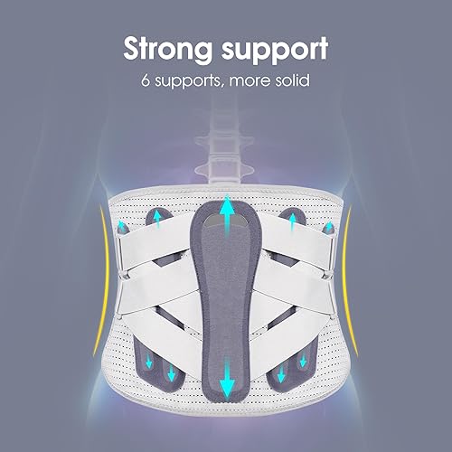 Miniatura 5 de Faja abdominal elástica para la cintura inferior, cinturón de soporte posparto poscirugía, cinturón de apoyo para la espalda, cinturón de compresión