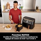 Ninja Foodi MAX Dual Zone Air Fryer, 2 Tiroirs, 9,5L, 6-en-1 AF400EUCP - 6