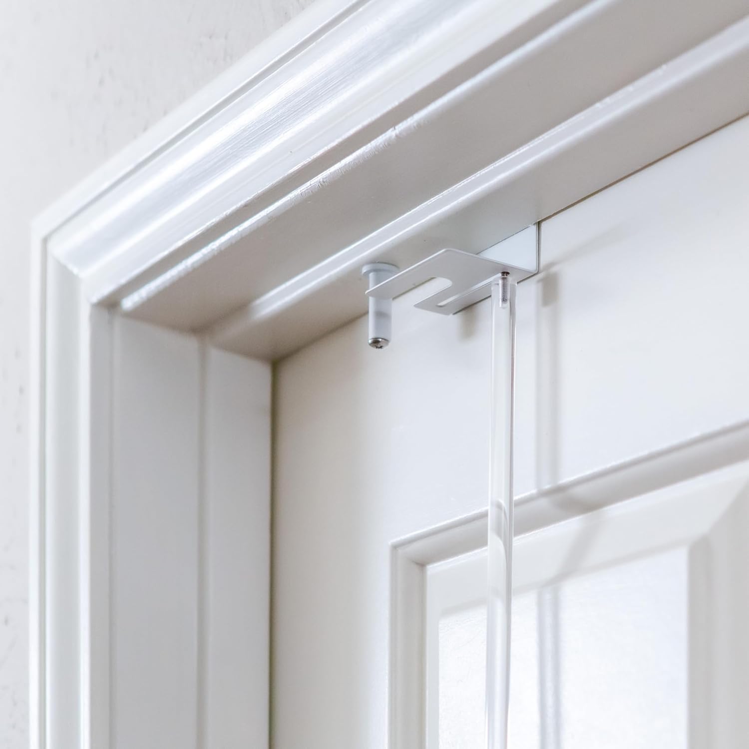 2-Pack of GlideLok Childproof Door Locks and 24-Inch Extension Rods | Stop Kids, Pets, Dogs & Cats from Opening Doors