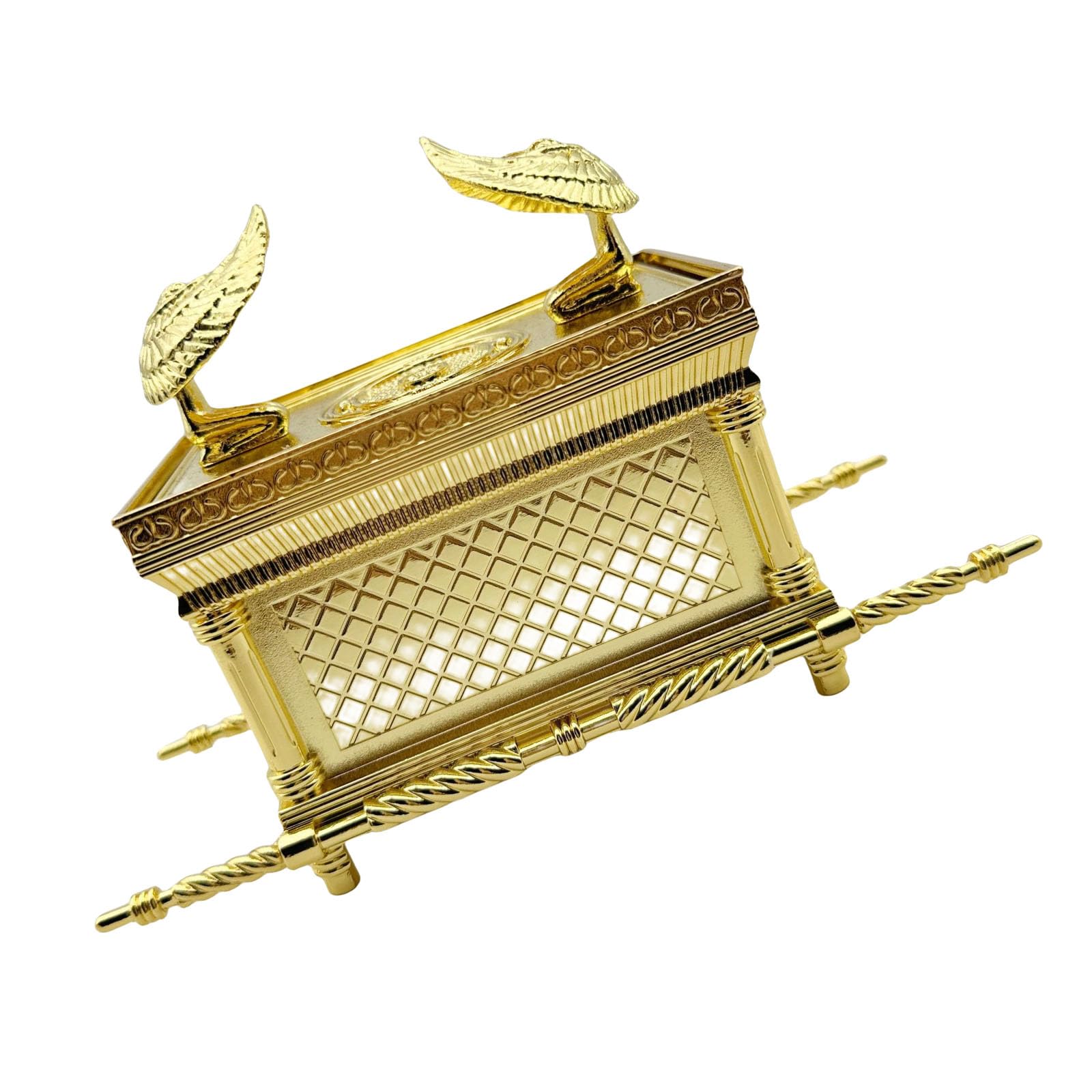 Xjdzineq Israeli Home Cabinet Ark of the Covenant Replicas Model Religious Statue Figurine for Home Spiritual Decors Ark of the Covenant