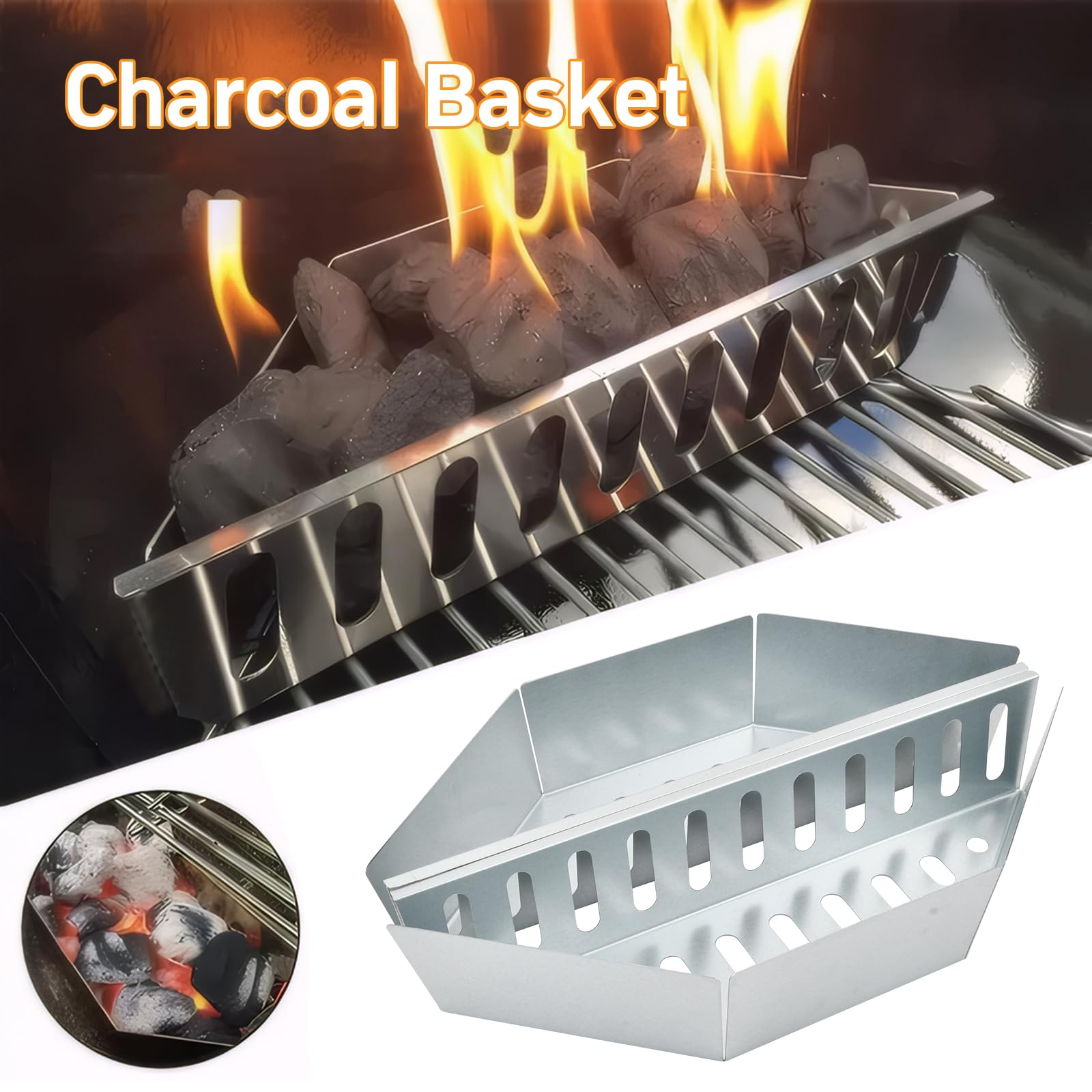Weber Panier à Charbon Compatible Grille 57cm 7403 One Grillades