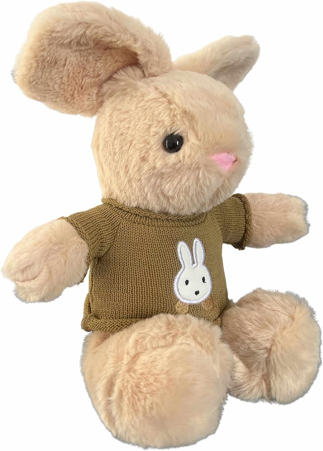 Conejo de Peluche con Suéter, 40 cm