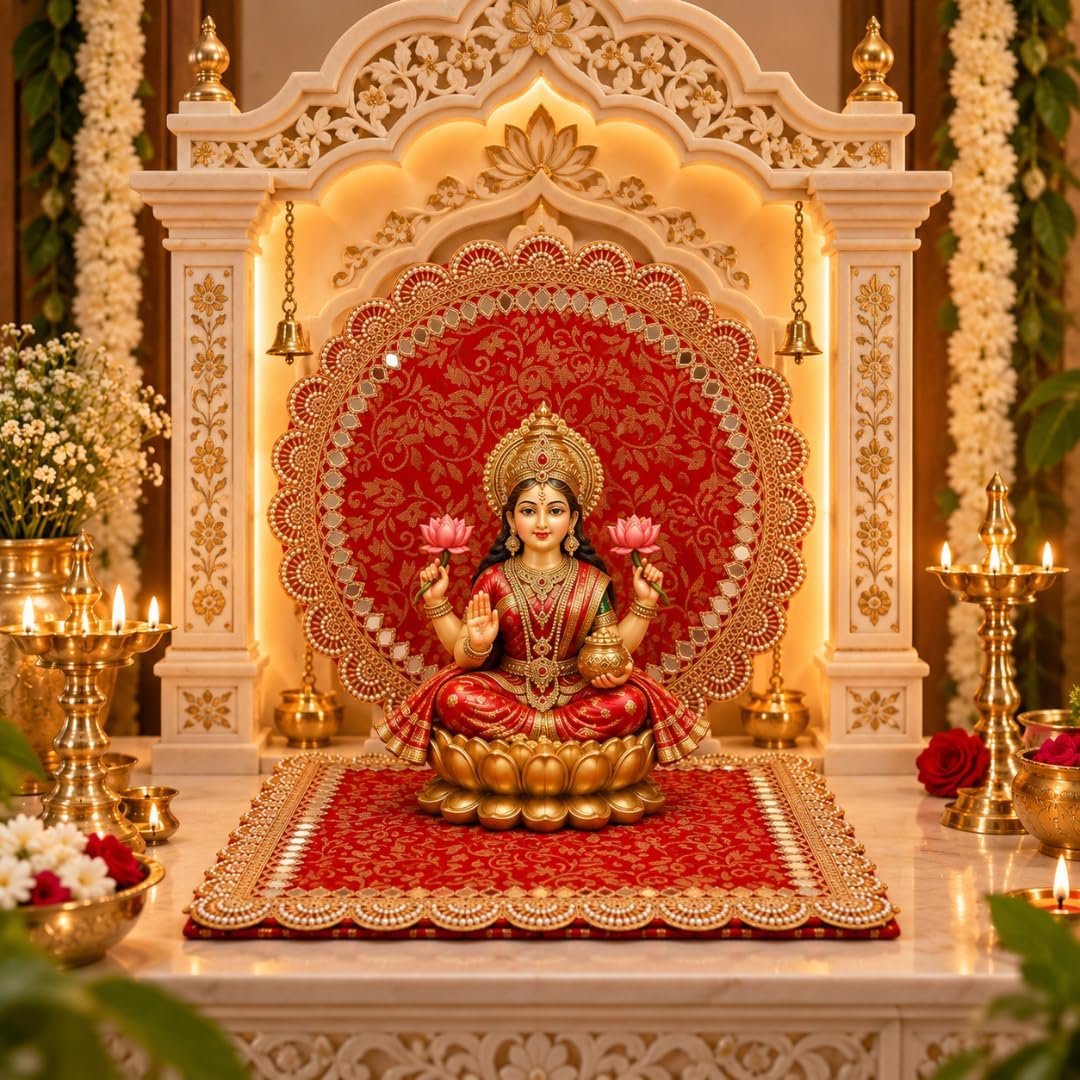 Singhasan Backdrop Set - Navratri Decoration -2 Singhasan Backdrop Set - Navratri Decoration -2