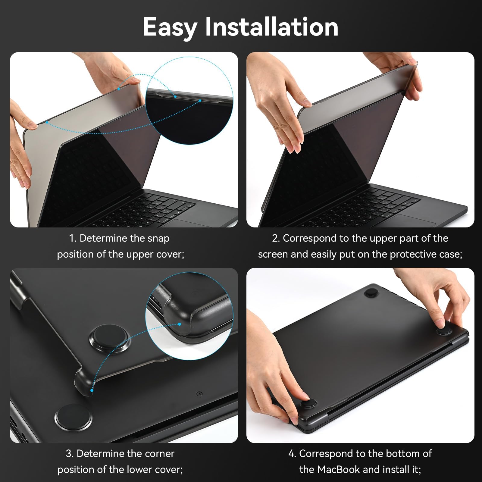 BlueSwan Case for MacBook Pro M5 16 inch Cover M4/3/2/1 Official Color — Amazon image 9