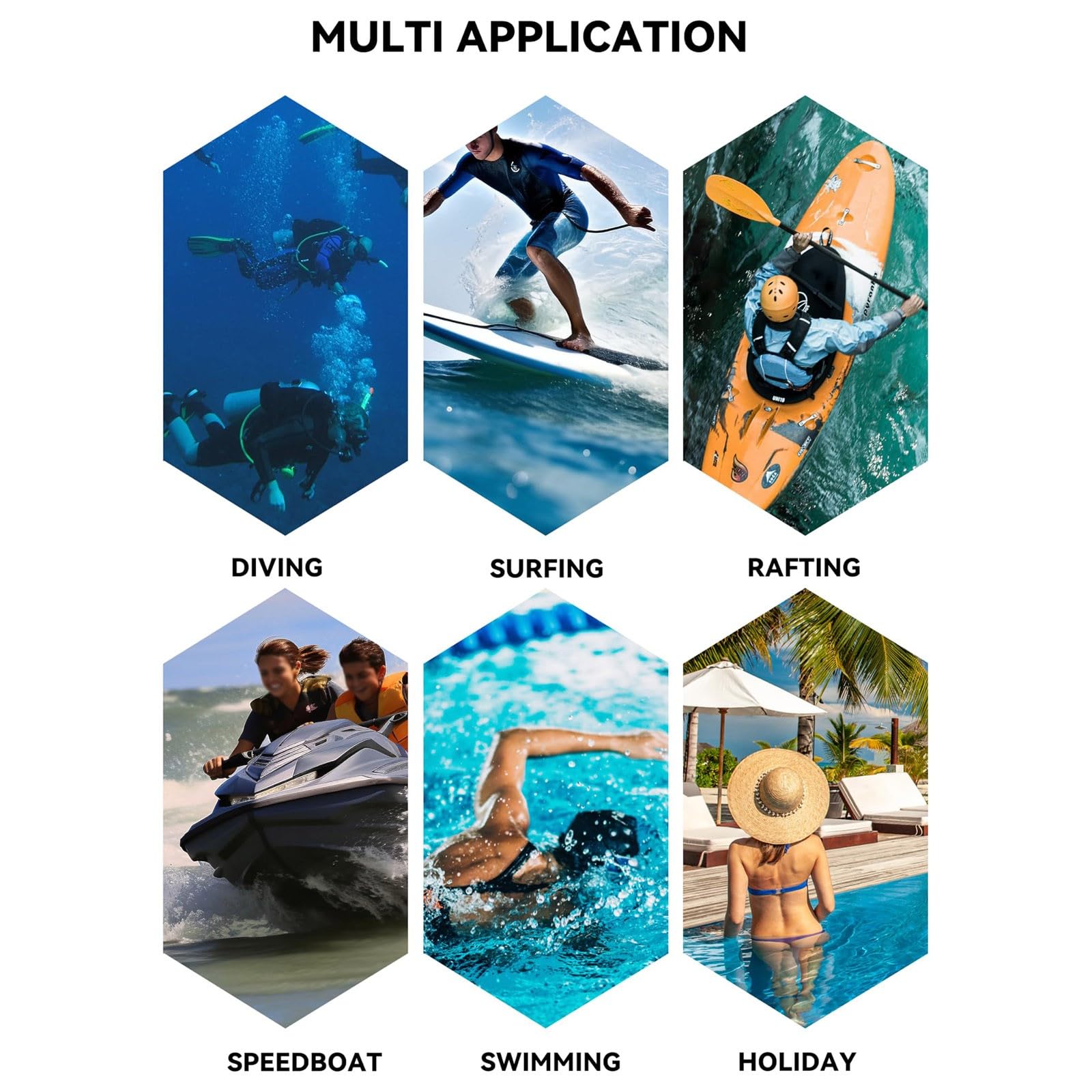 Generisch Combinaison d'été en néoprène pour homme - Fermeture éclair sur le devant - Maillot de bain une pièce - Anti-UV - Tenue de natation - Extensible - En néoprène - Pour sports nautiques - Surf