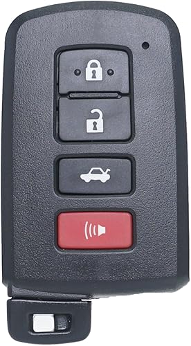 MechanMagic Llavero de repuesto para Toyota Camry 2012 2013 2014 2015 2016 2017/AVALON 2013-2018/COROLLA 2014-2020 HYQ14FBA Control remoto de