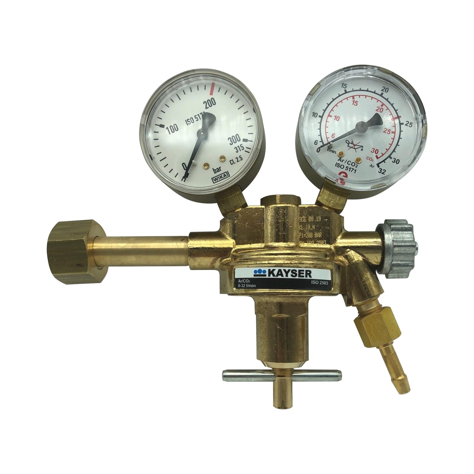 KAYSER Druckminderer Co2 / Argon/Schutzgas 200 bar
