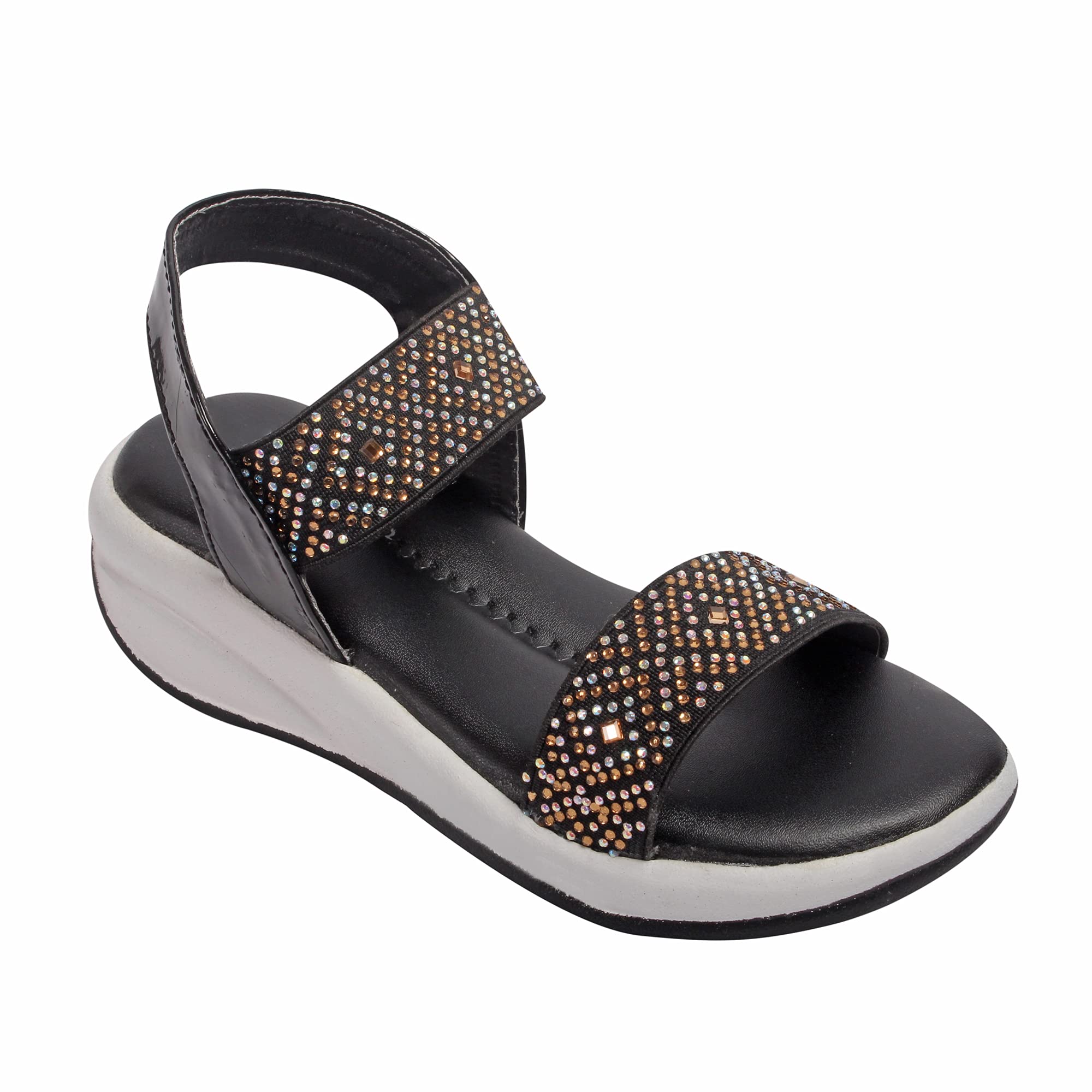 Stepee baby kids sandal for girls (BLACK, numeric_11) (B09CH51169) Amazon Price History, Amazon Price Tracker