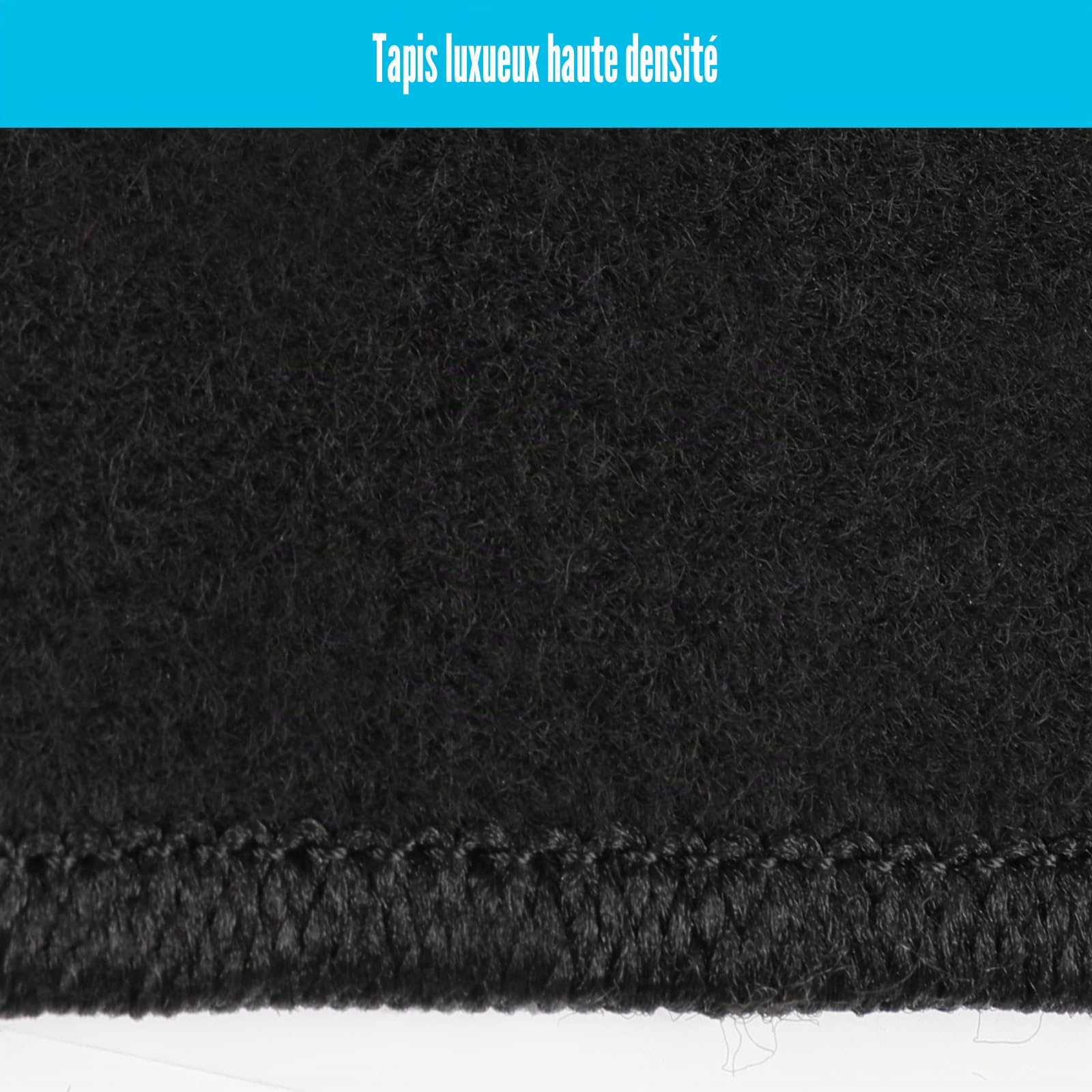 Pack de 4 Tapis de Sol Remplacement pour VW T5 T6, Paillasson Entrée, Paillasson Entrée Durable, Tapis Entrée de Caravane pour 2 Portes Coulissantes | Tapis de porte d'entrée résistant pour 2 portes coulissantes