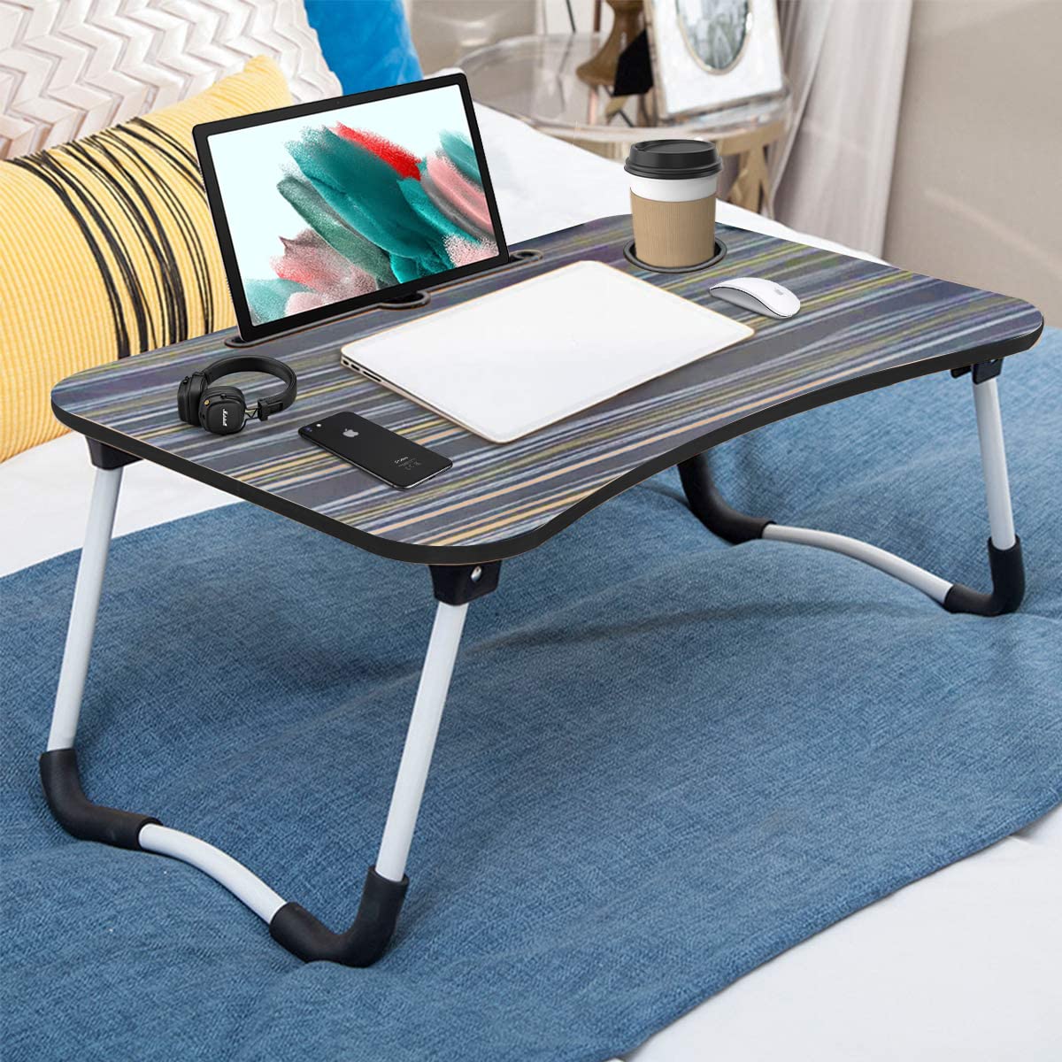 See full amazon price history chart for Sattva Portable Folding Laptop Table | Bed Table for Adults | Portable Study Table for Kids | Work from Home Lapdesk | Writing Desk with Cup Holder - MG Black Sattva Portable Folding Laptop Table | Bed Table for Adults | Portable Study Table for Kids | Work from Home Lapdesk | Writing Desk with Cup Holder - MG Black (B09KRWDW9Z) Amazon Price History, Amazon Price Tracker