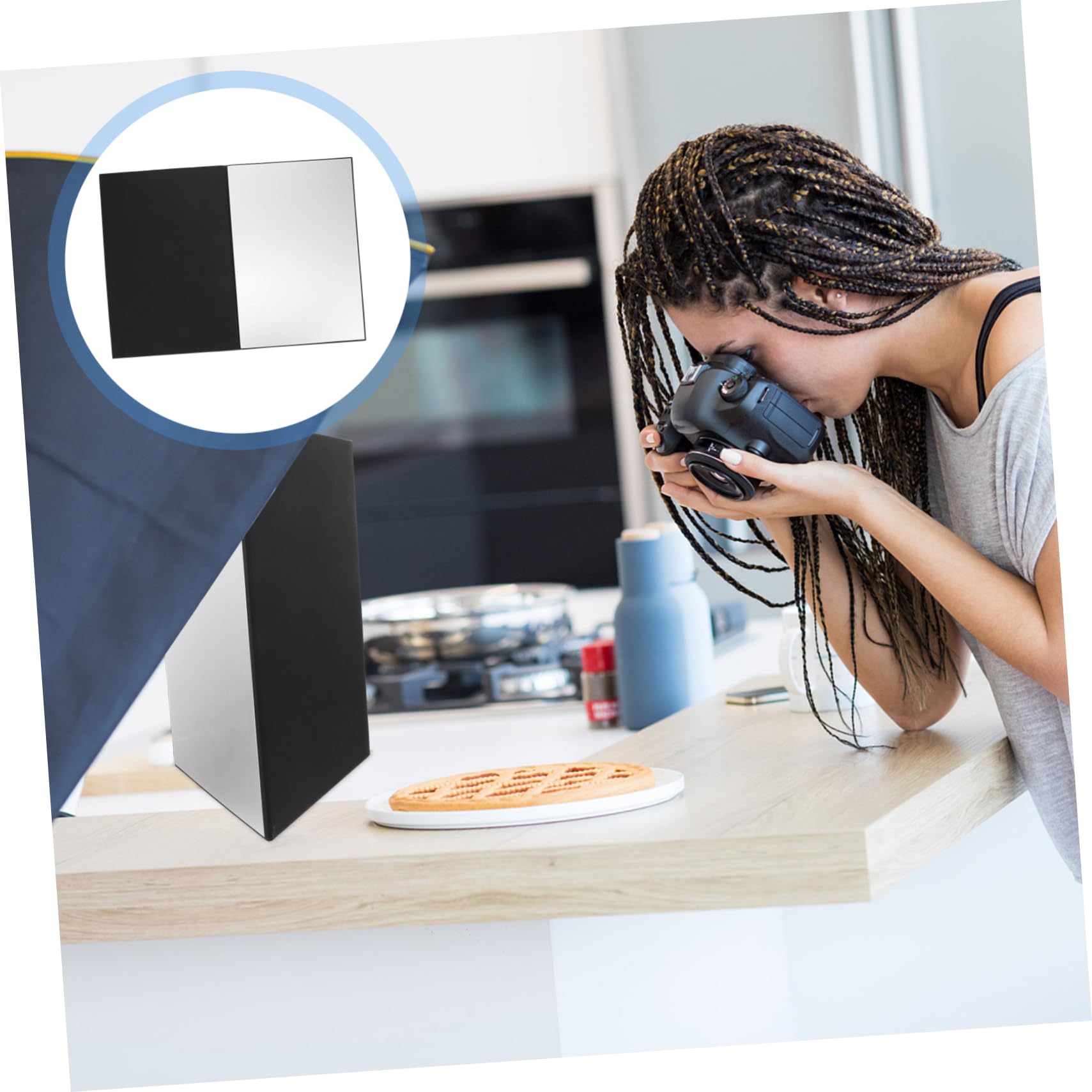 MOLUCKFU A3 Fill Light Board Reflective Board for Jewelry Studio Photography Reflector Photography Accessory Light Reflector Photography Light Diffuser Photo Reflector Reflective Paper