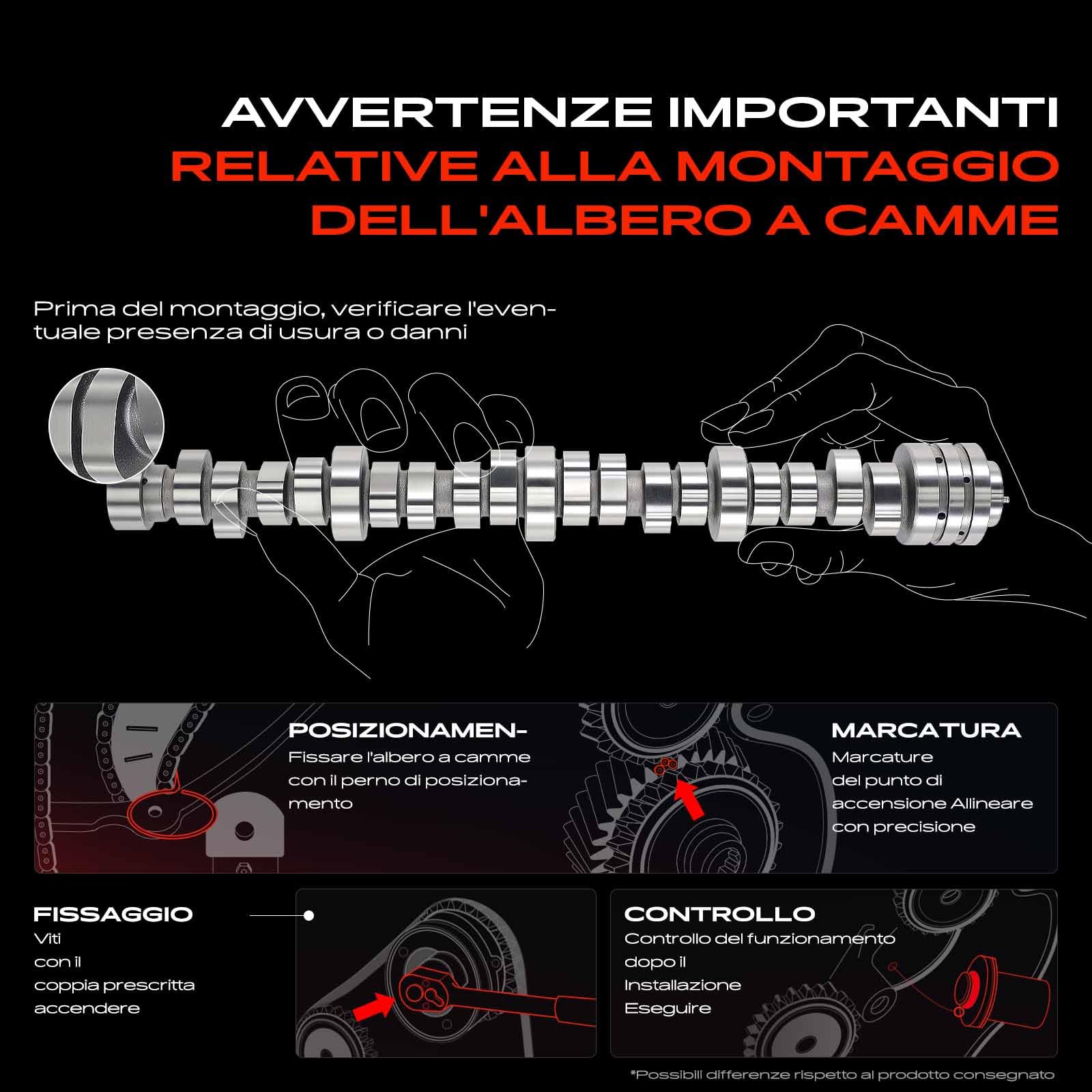 Frankberg Albero a camme Benzina Lato Scarico Compatibile con Logan II S.a.n.d.e.r.o II Micra V Clio IV Thalia III Twingo III C.a.p.t.u.r I Replace# 130200522R
