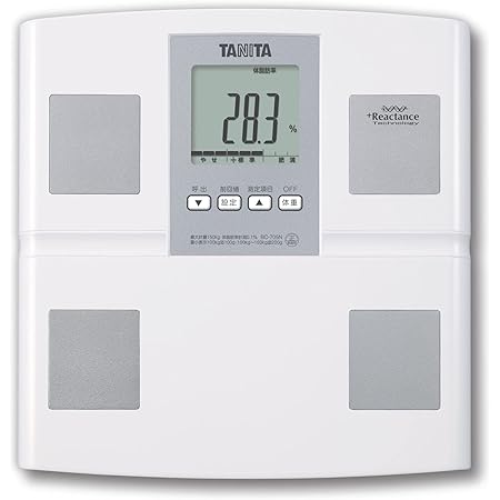 タニタ 体重 体組成計 日本製 BC-705N WH 自動認識機能付き/測定者をピタリと当てる