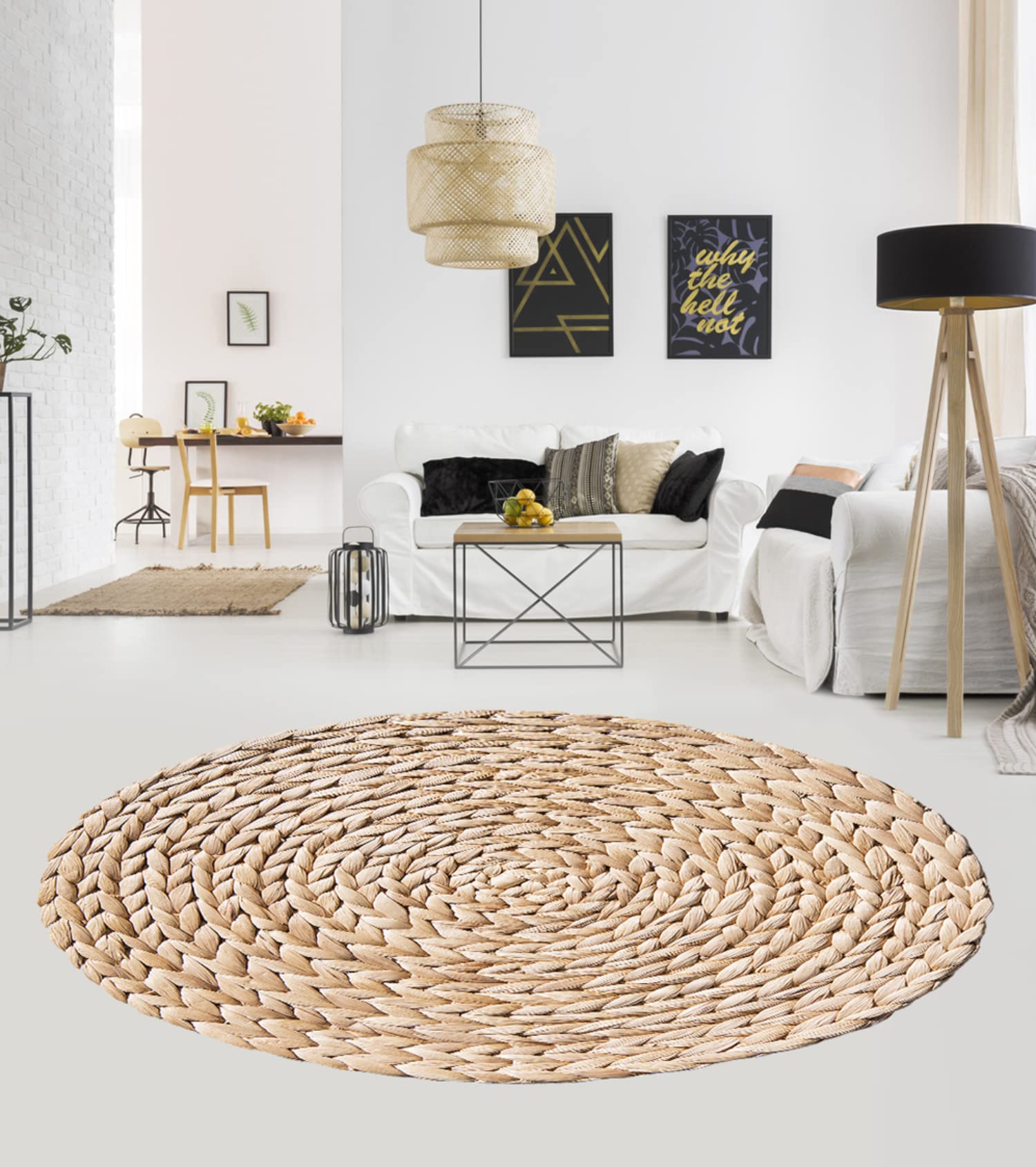 Viniliko, Alfombra de Vinilo, Zima [Diam] 100