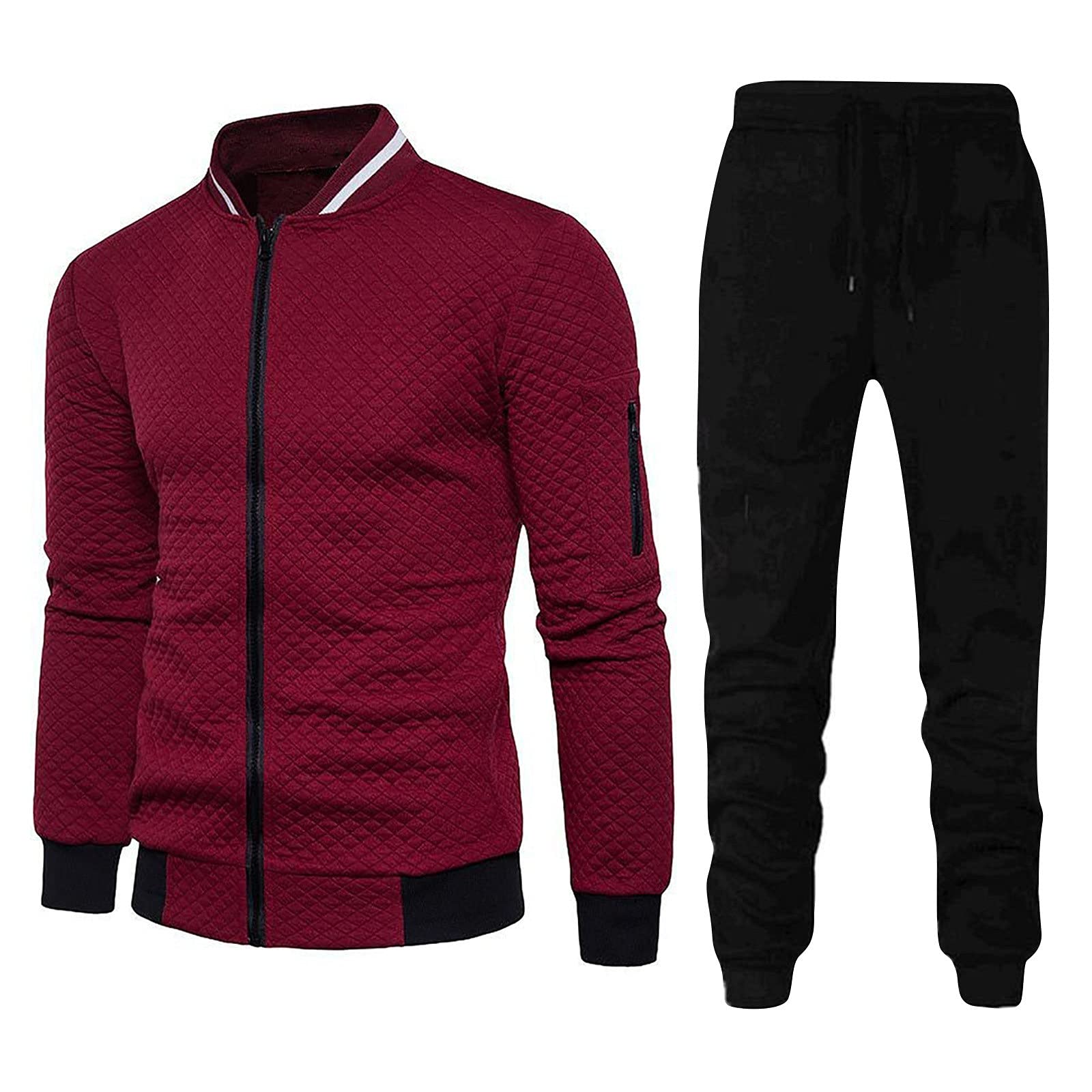 Sweat et pantalon pour homme, ensemble de survêtement 2 pièces pour homme