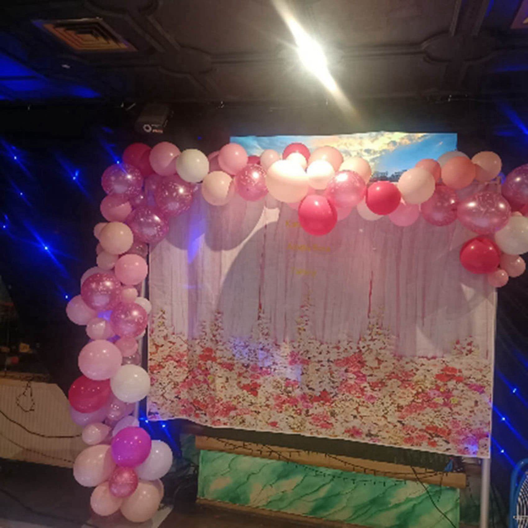 125 Rotoli Punto di Colla Trasparente Colla per Palloncini Punti Rimovibili Punti Biadesivi Nastro Adesivo per Palloncini Decorazioni di Nozze