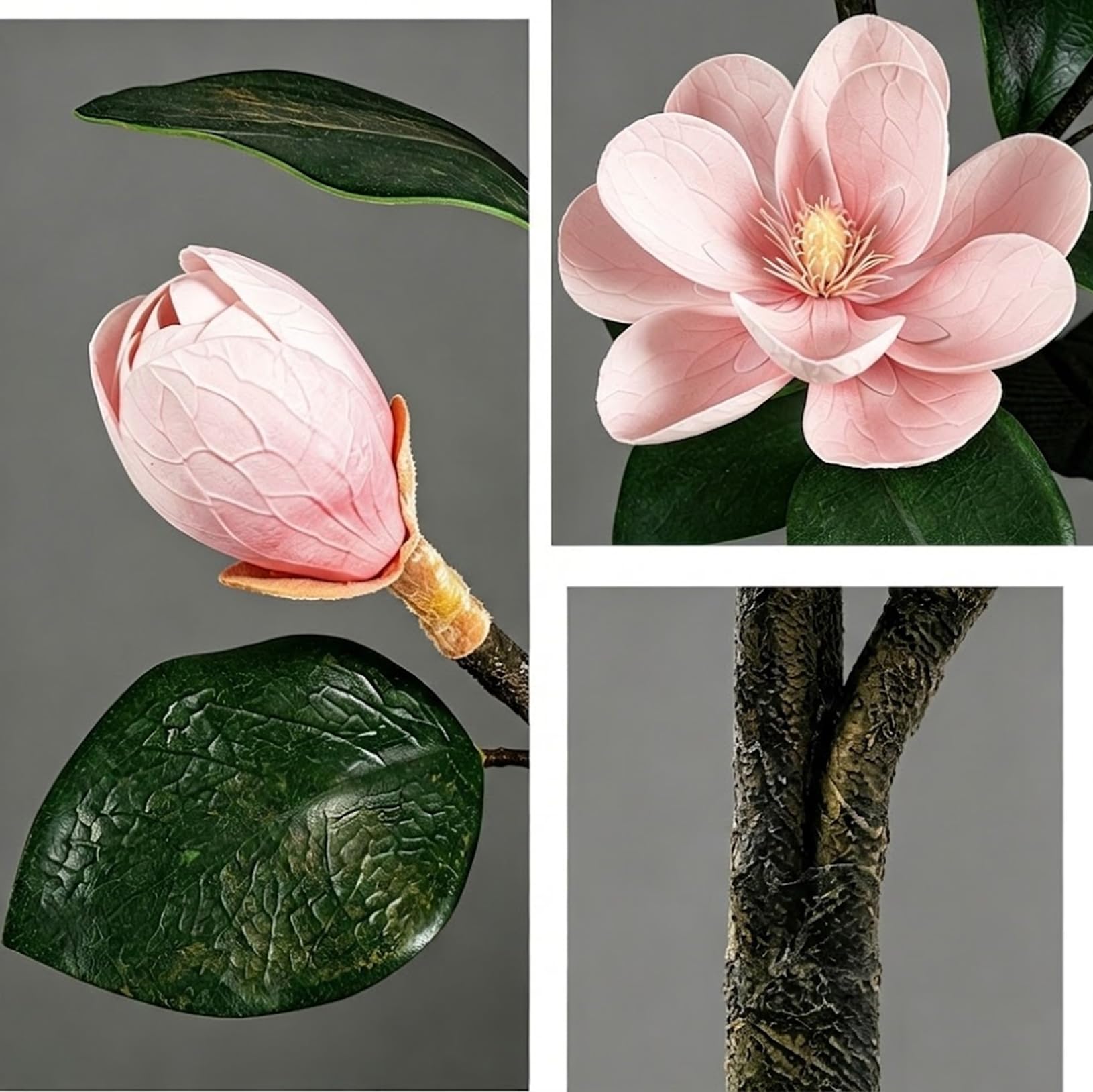 109 Cm/43'' Longue Fleurs Artificielles Géantes pour Décoration De Grandes Fleurs Artificielles en PU pour Grandes Vase Mariage, Fête Anniversaire, Salon,intérieur Pink a,One Size