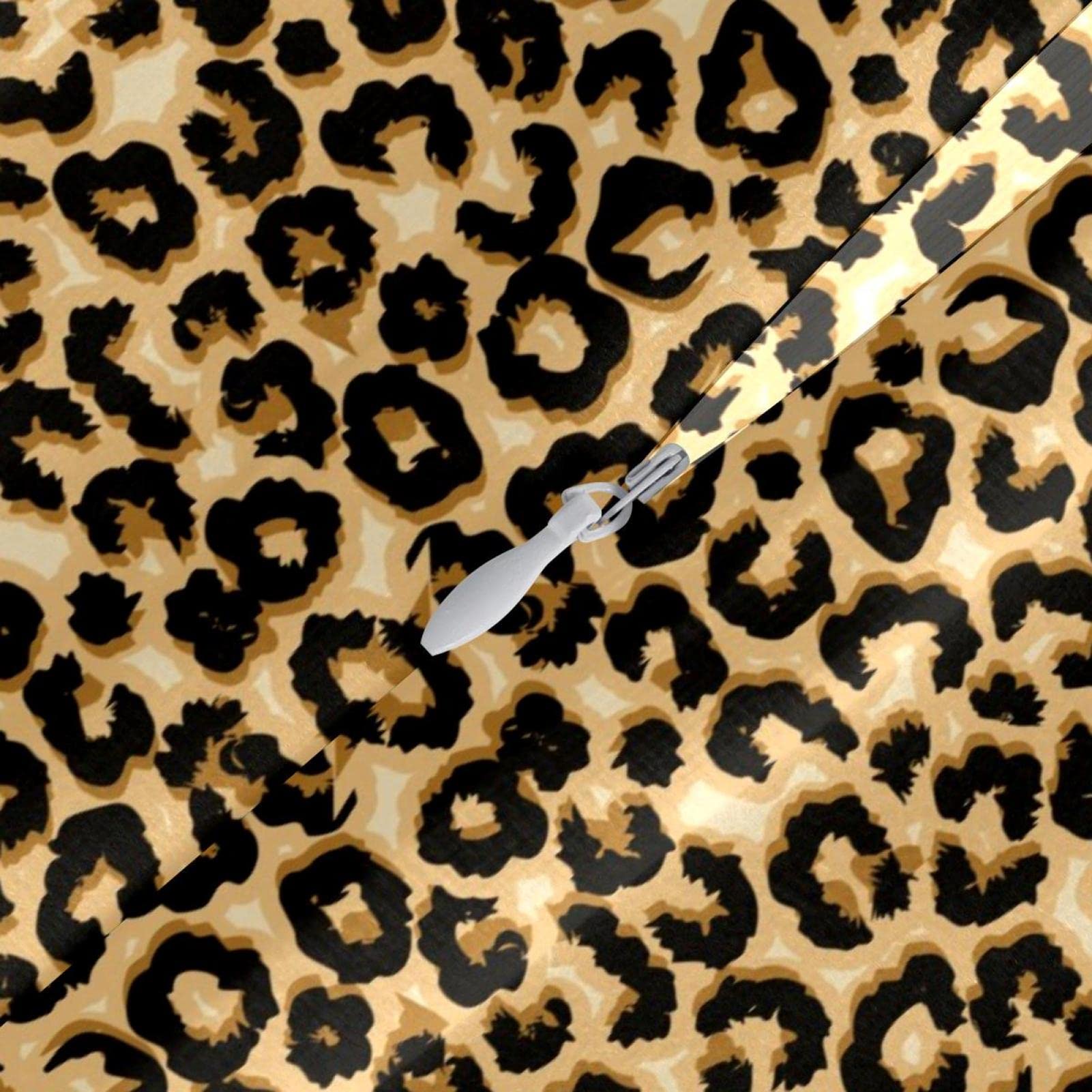 Federa per cuscino con stampa leopardata rosa: cuscino